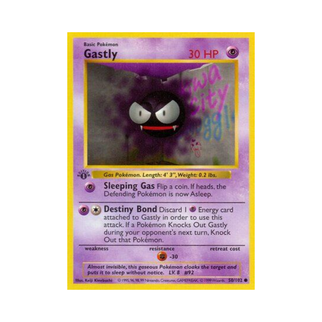 포켓몬 TCG 고오스 C 베이스 세트 (영문판)(Pokemon TCG Gastly C Base Set (English Ver.)) - 1