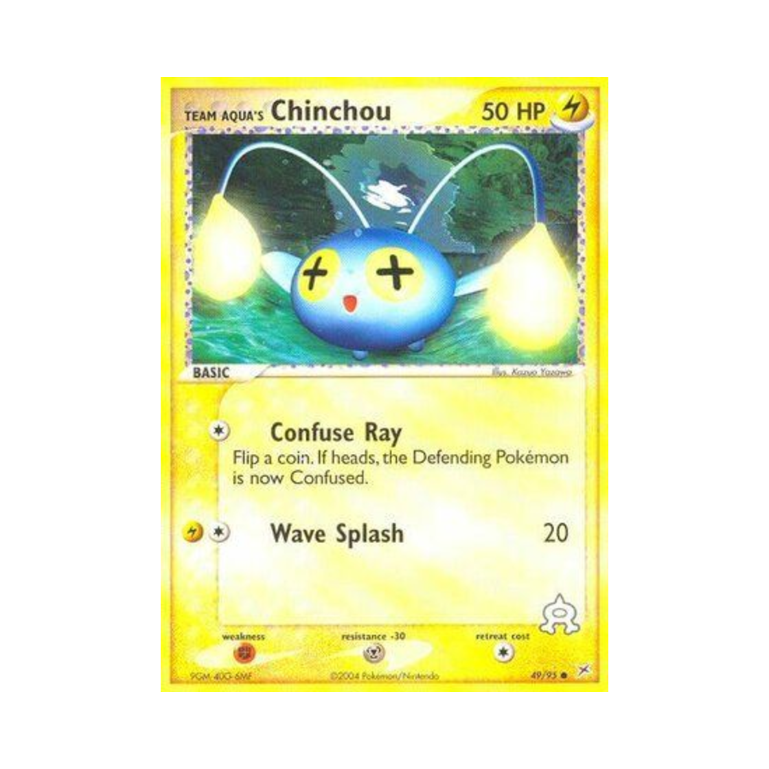포켓몬 TCG 아쿠아단의 초라기 C EX 마그마단 vs 아쿠아단 (영문판)(Pokemon TCG Team Aqua's Chinchou C EX Team Magma vs Team Aqua (English Ver.)) - 1