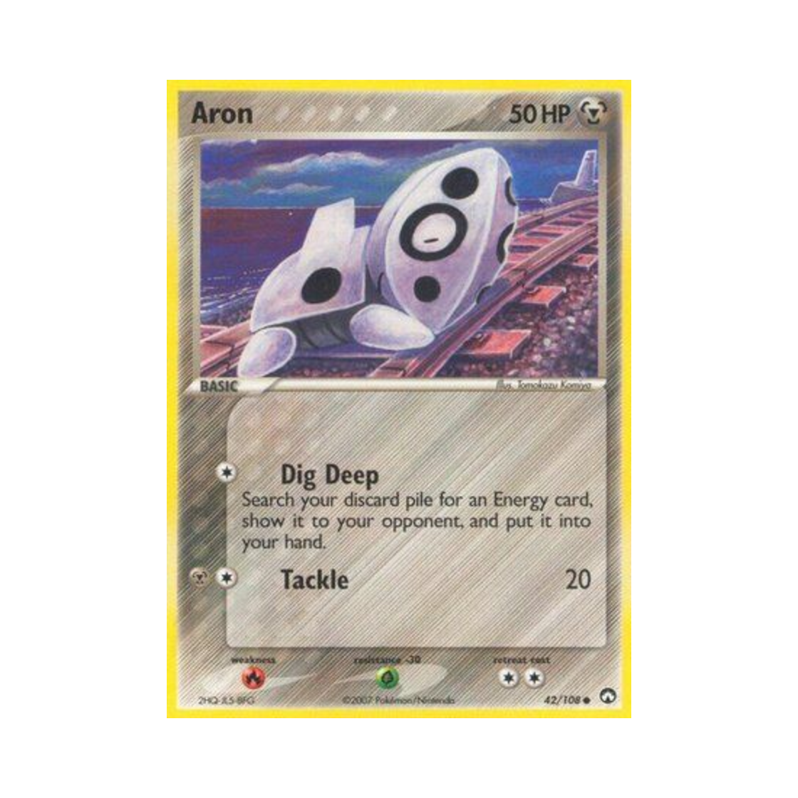 포켓몬 TCG 가보리 C EX 파워 키퍼스(영문판)(Pokemon TCG Aron C EX Power Keepers (English Ver.)) - 1