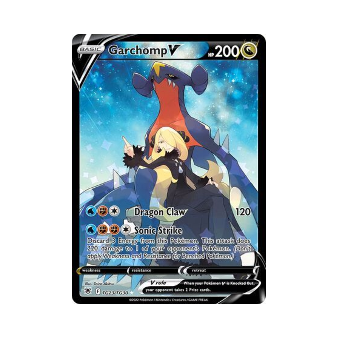 포켓몬 TCG 한카리아스 V HRV 아스트랄 레디안스 (영문판)(Pokemon TCG Garchomp V HRV Astral Radiance (English Ver.))