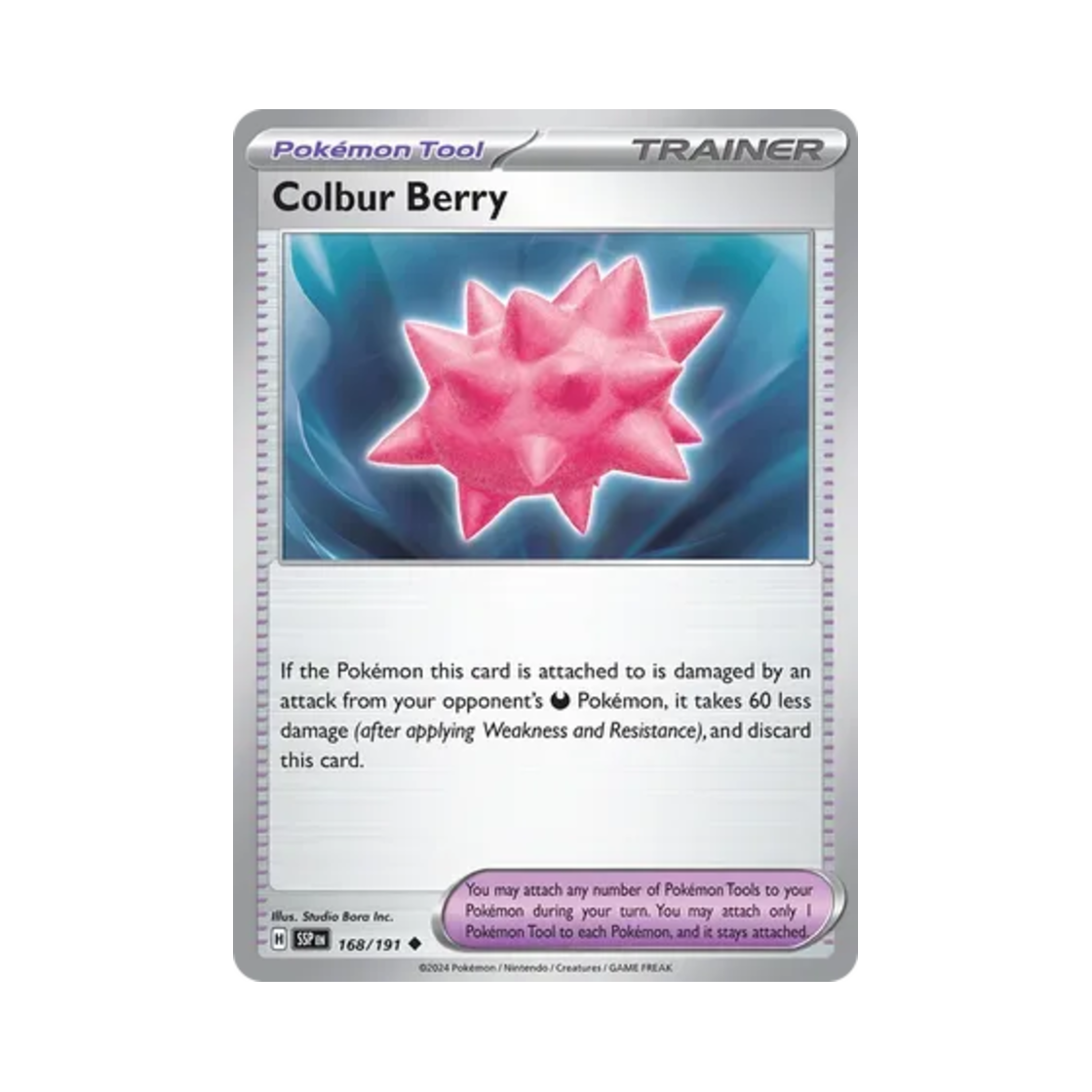 포켓몬 TCG 마코열매 U 서징 스파크 (영문판)(Pokemon TCG Colbur Berry U Surging Sparks (English Ver.)) - 1