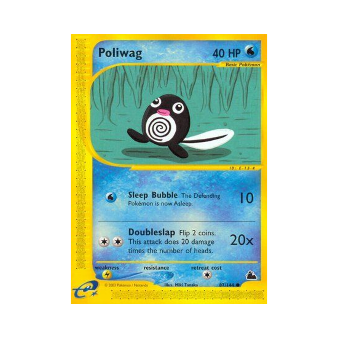 포켓몬 TCG 발챙이 C 스카이리지 (영문판)(Pokemon TCG Poliwag C Skyridge (English Ver.)) - 1