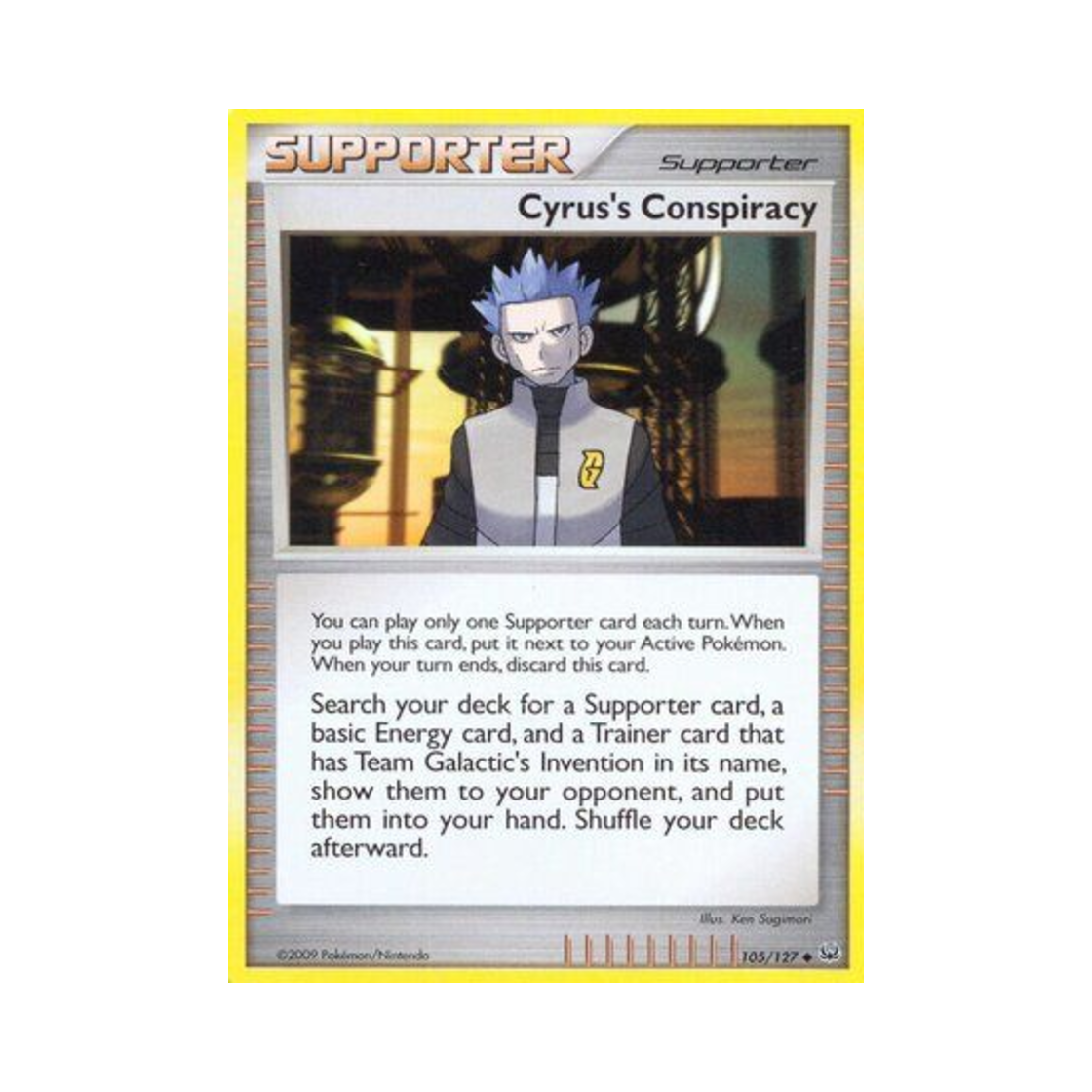 포켓몬 TCG 태홍의 음모 U 플래티넘 (영문판)(Pokemon TCG Cyrus's Conspiracy U Platinum (English Ver.)) - 1