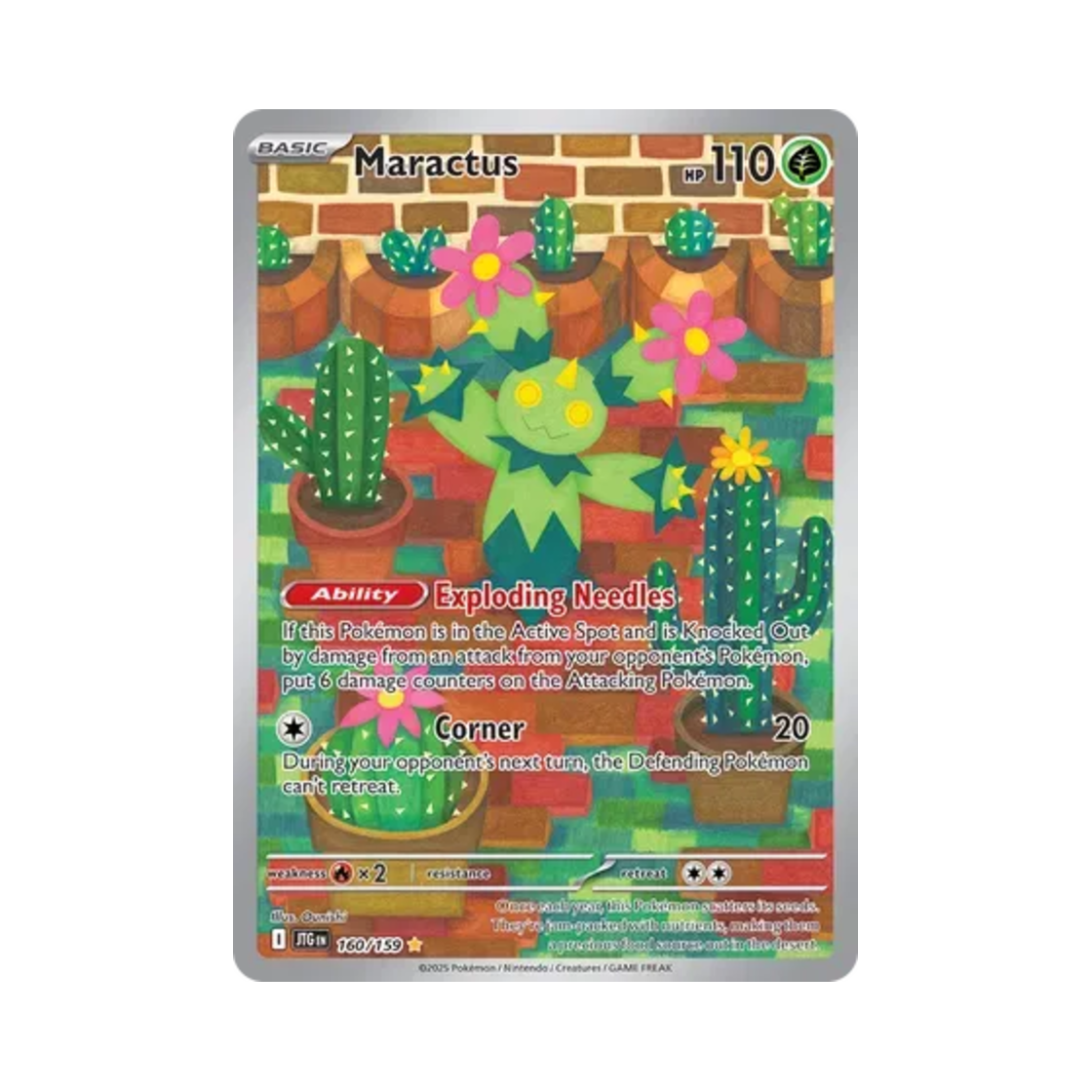 포켓몬 TCG 마라카치 IR 저니 투게더 (영문판)(Pokemon TCG Maractus IR Journey Together (English Ver.)) - 1