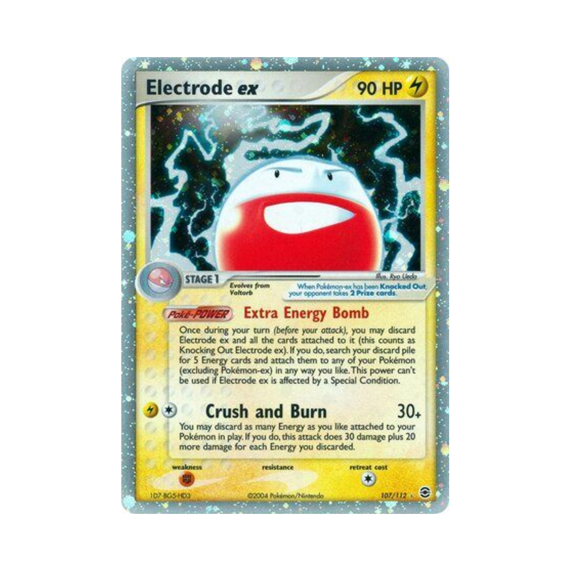 포켓몬 TCG 붐볼 ex RHe EX 파이어레드 & 리프그린 (영문판)(Pokemon TCG Electrode ex RHe EX FireRed & LeafGreen (English Ver.)) - 1