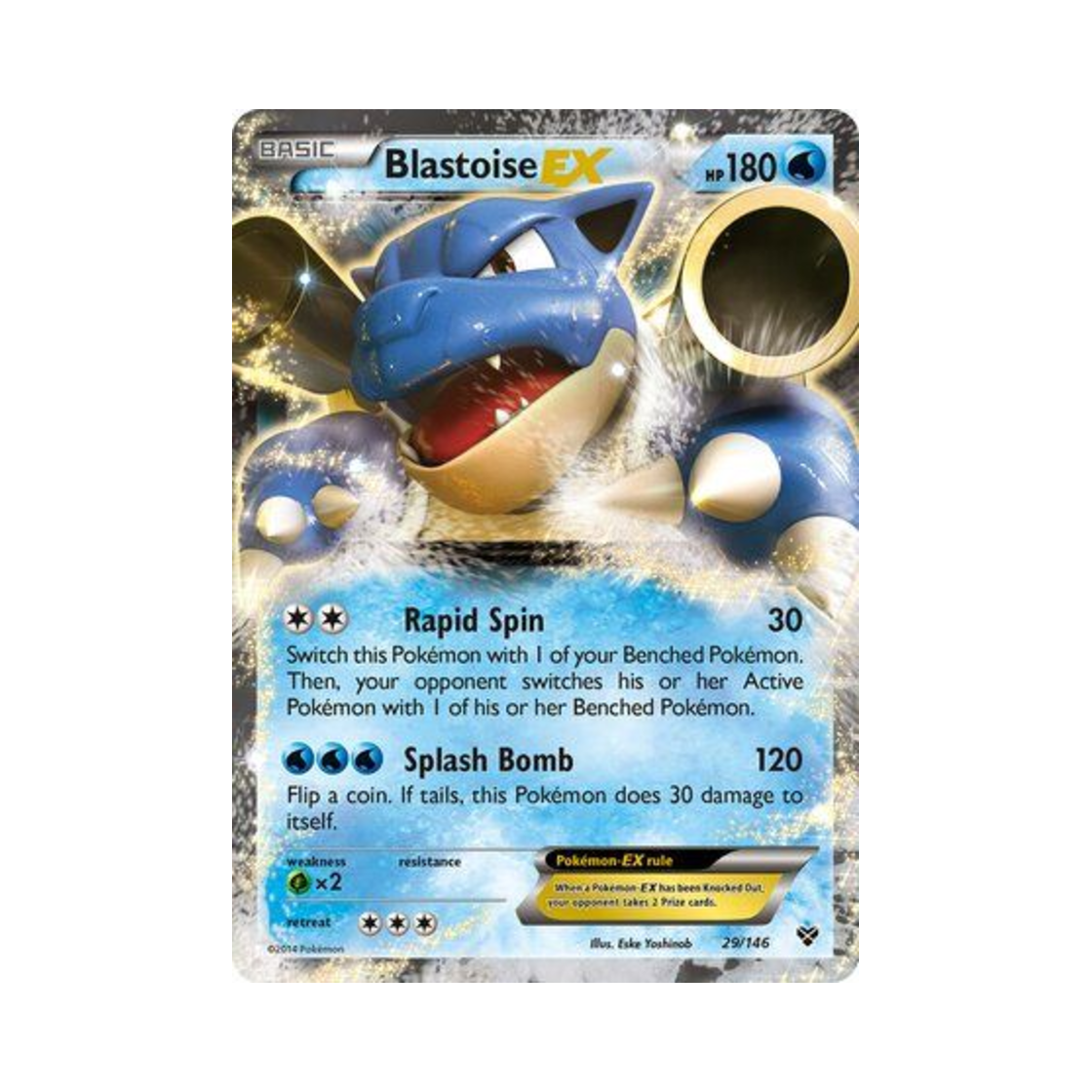 포켓몬 TCG 거북왕 EX RHE XY (영문판)(Pokemon TCG Blastoise EX RHE XY (English Ver.)) - 1
