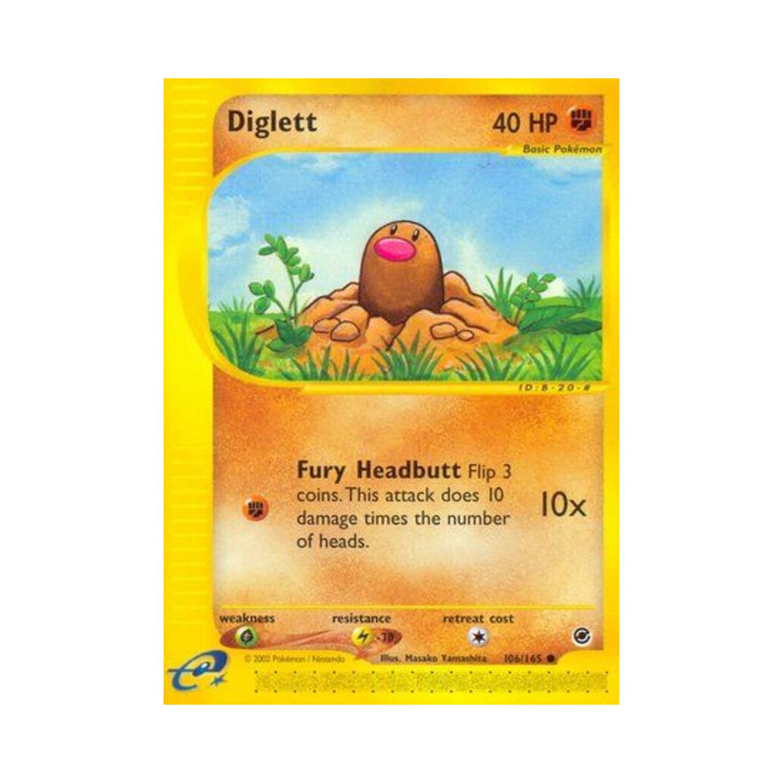 포켓몬 TCG 디그다 C 익스페디션 베이스 세트 (영문판)(Pokemon TCG Diglett C Expedition Base Set (English Ver.)) - 1