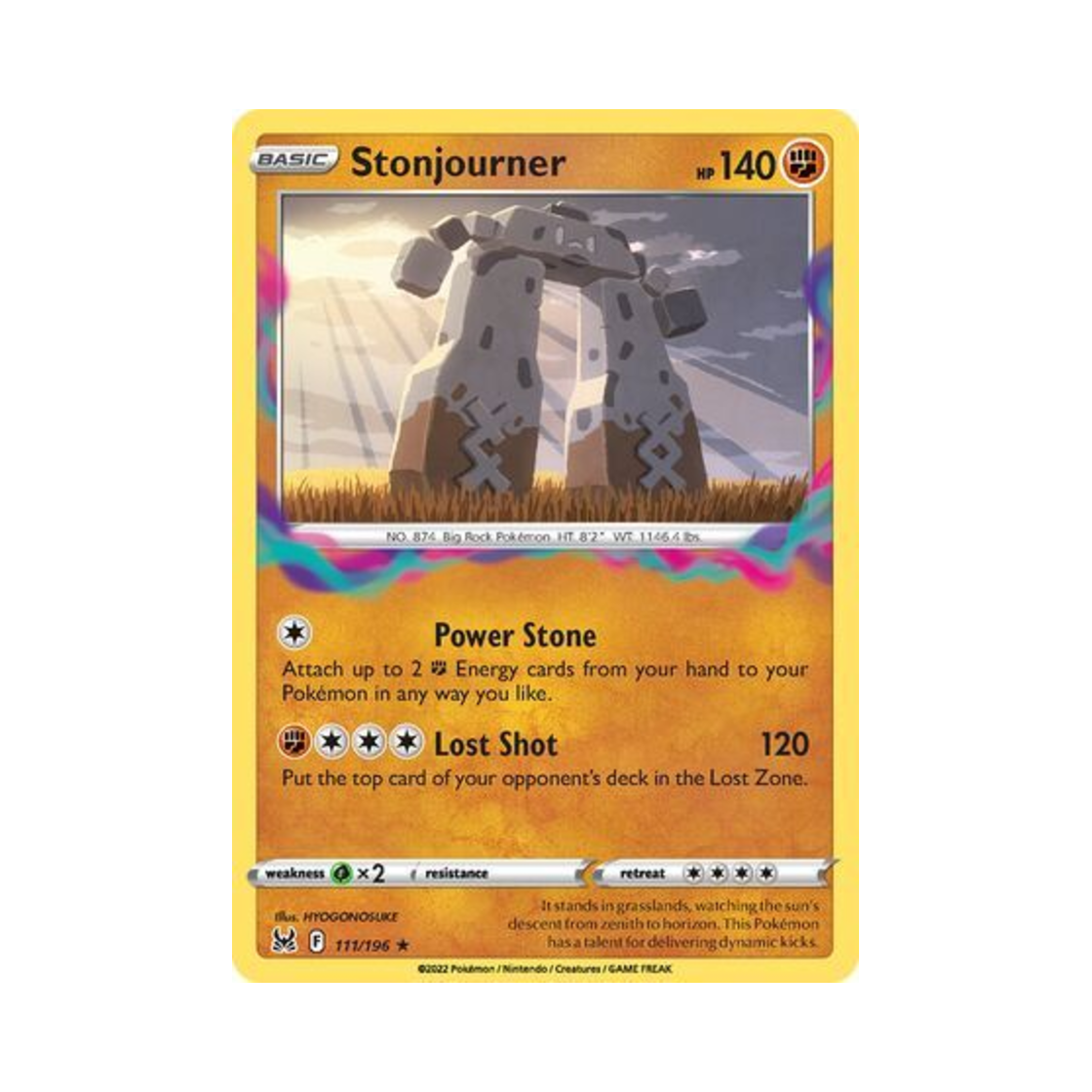 포켓몬 TCG 돌헨진 R 로스트 오리진 (영문판)(Pokemon TCG Stonjourner R Lost Origin (English Ver.)) - 1