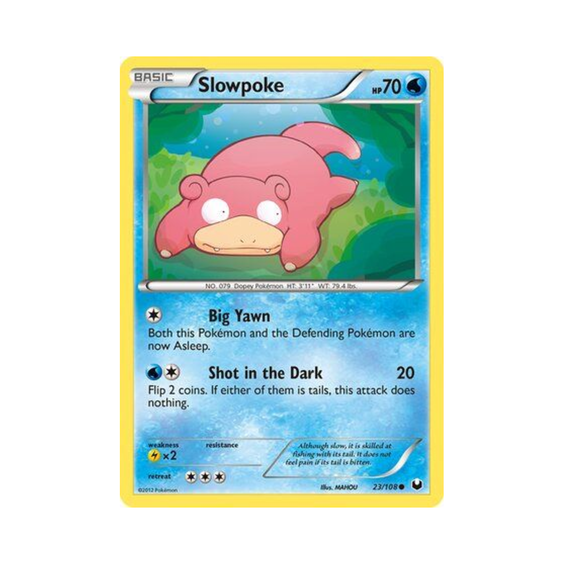 포켓몬 TCG 야돈 C 다크 익스플로러스 (영문판)(Pokemon TCG Slowpoke C Dark Explorers (English Ver.)) - 1