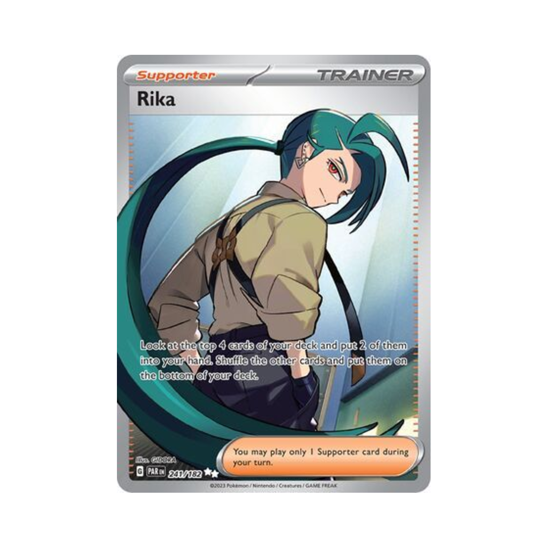 포켓몬 TCG 칠리 UR 파라독스 리프트 (영문판)(Pokemon TCG Rika UR Paradox Rift (English Ver.)) - 1