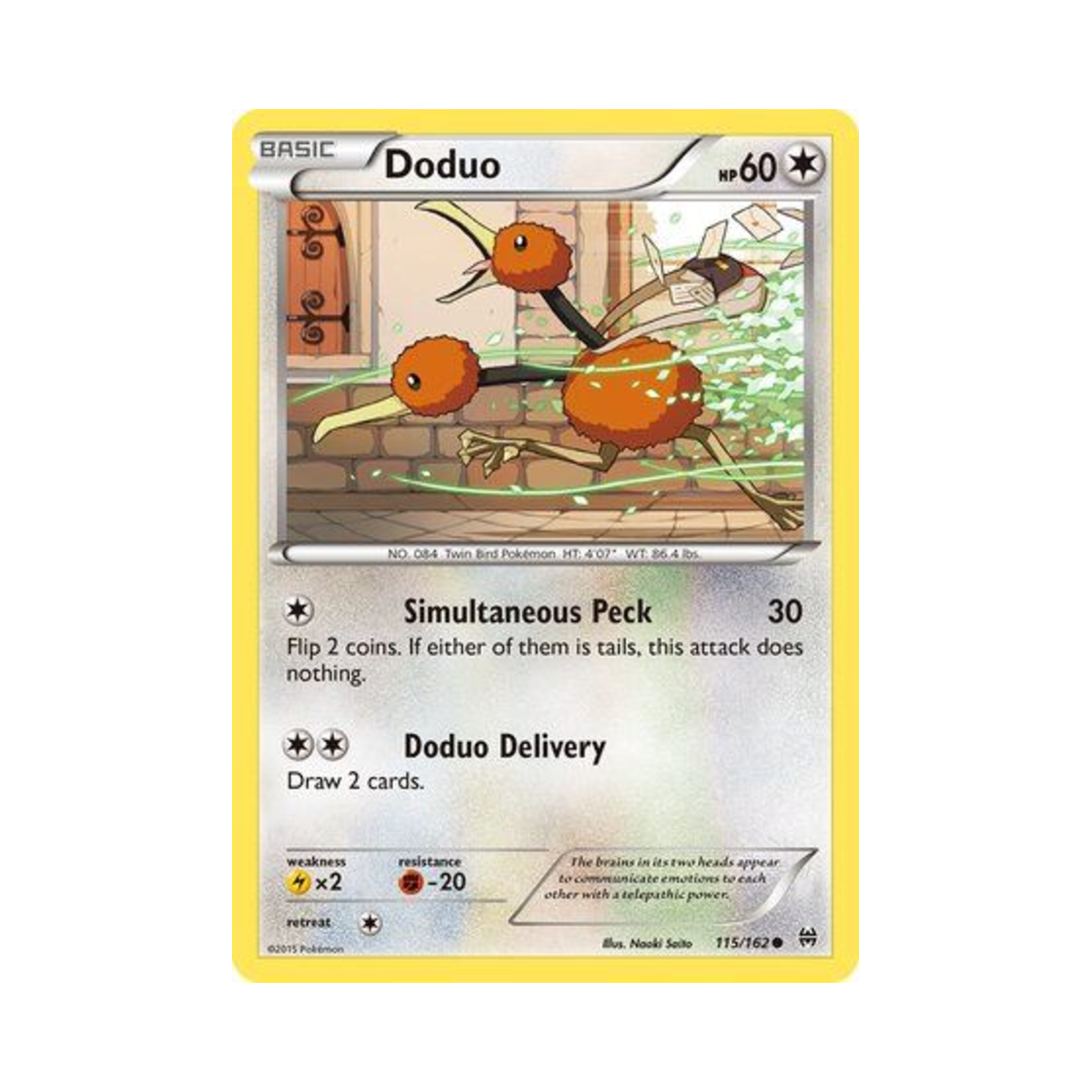 포켓몬 TCG 두두 C 브레이크스루 (영문판)(Pokemon TCG Doduo C BREAKthrough (English Ver.)) - 1