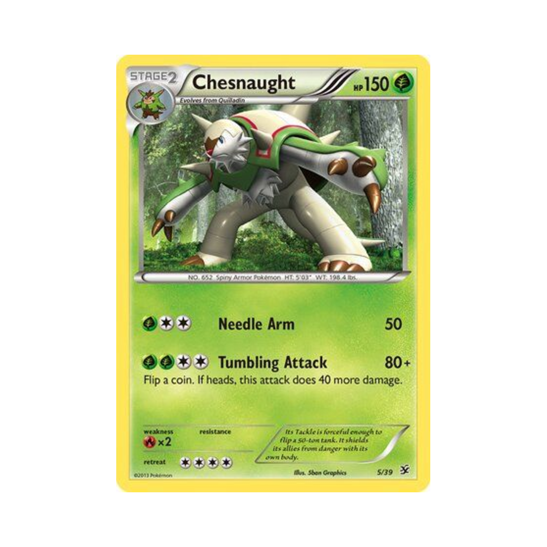 포켓몬 TCG 브리가론 칼로스 스타터 세트 (영문판)(Pokemon TCG Chesnaught Kalos Starter Set (English Ver.)) - 1