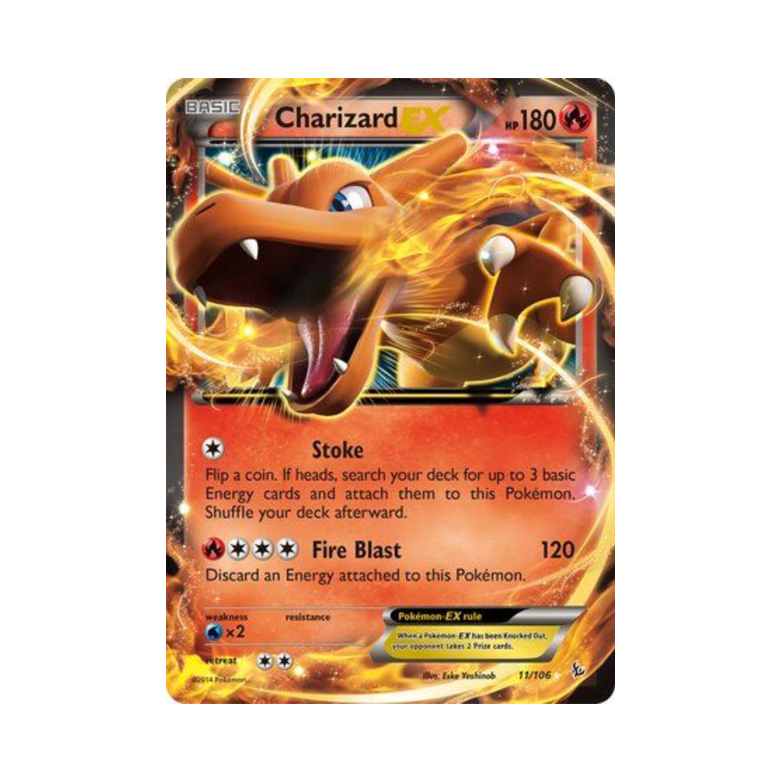 포켓몬 TCG 리자몽 EX RHE 플래시파이어 (영문판)(Pokemon TCG Charizard EX RHE Flashfire (English Ver.)) - 1