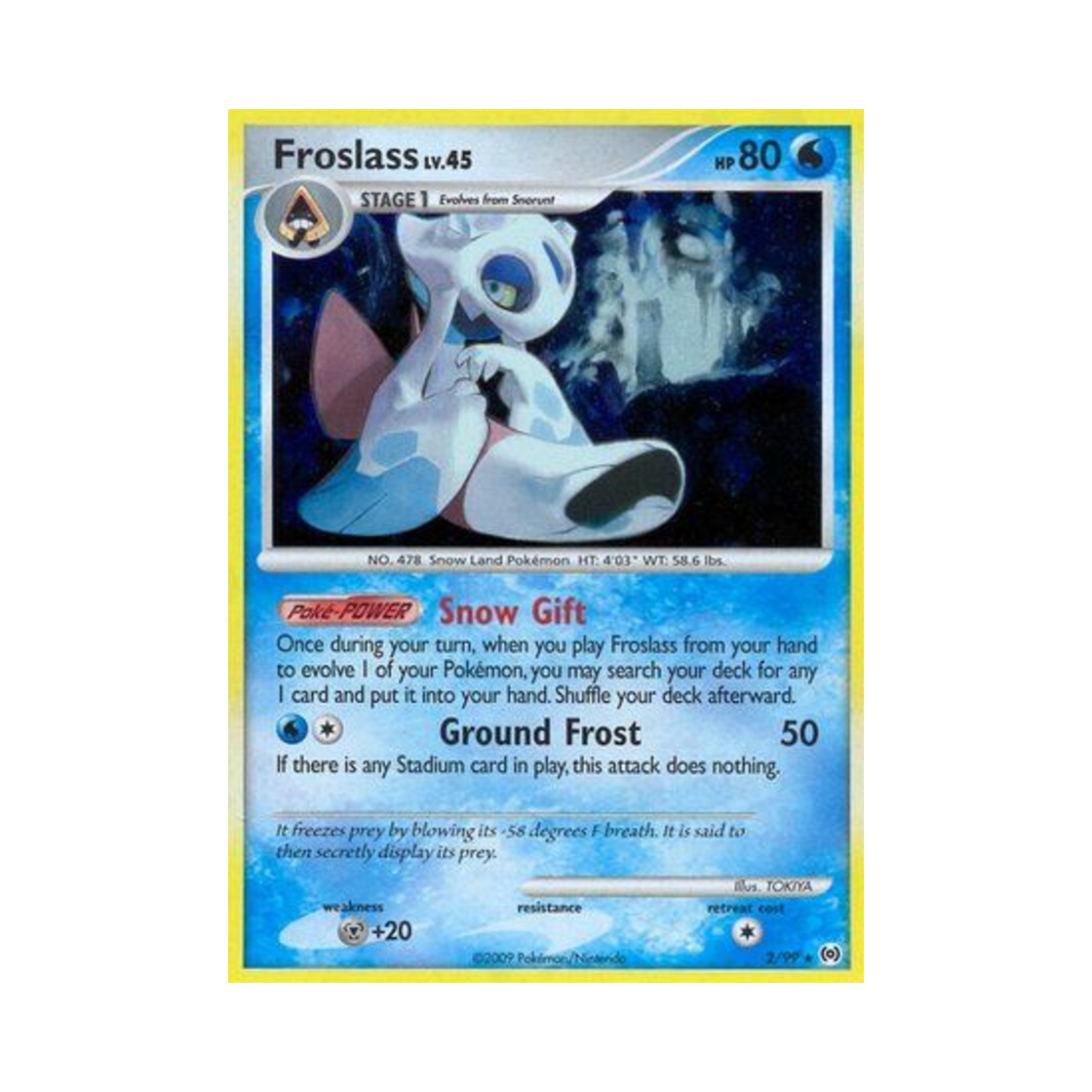 포켓몬 TCG 눈여아 RH 아르세우스 (영문판)(Pokemon TCG Froslass RH Arceus (English Ver.))