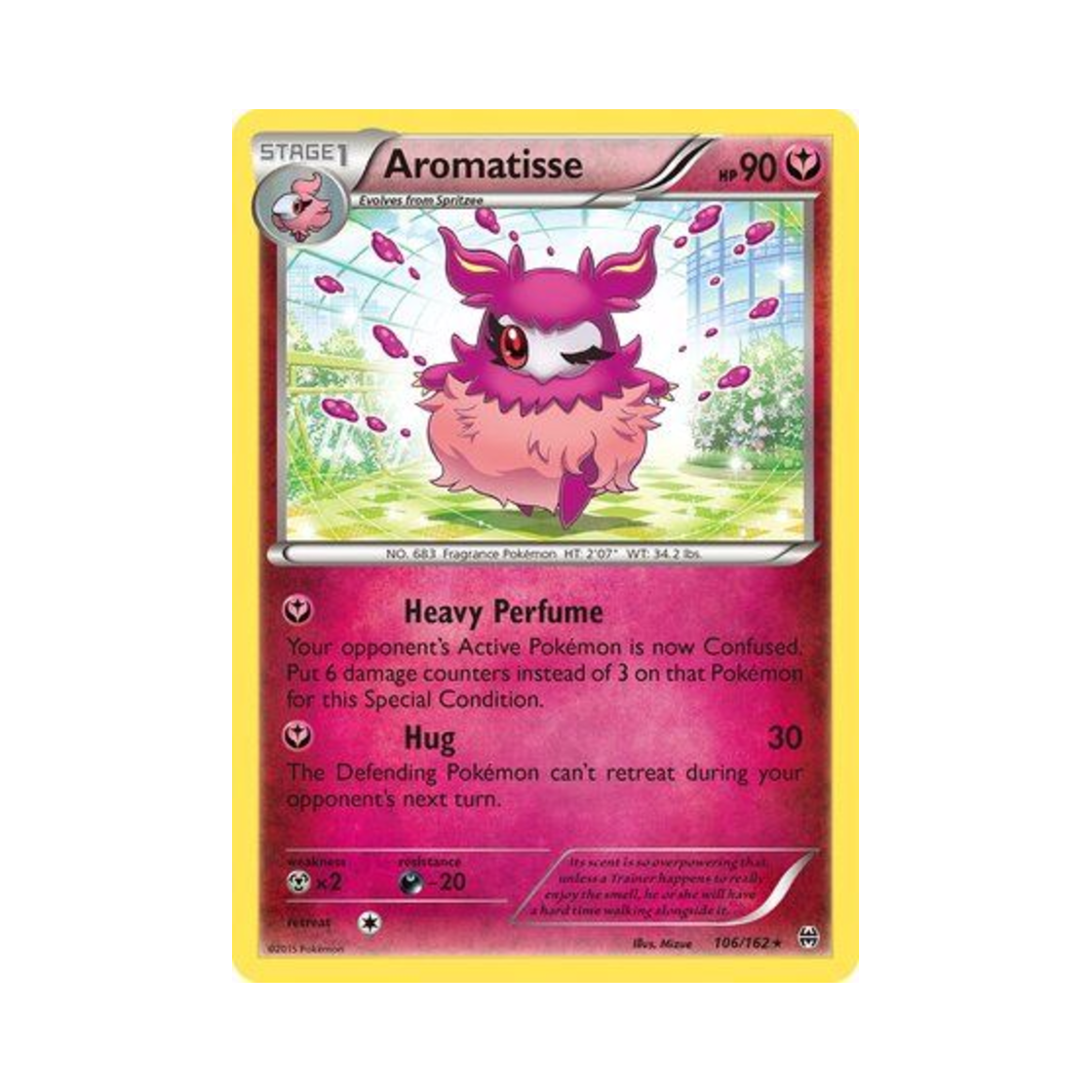 포켓몬 TCG 프레프티르 R 브레이크스루 (영문판)(Pokemon TCG Aromatisse R BREAKthrough (English Ver.)) - 1