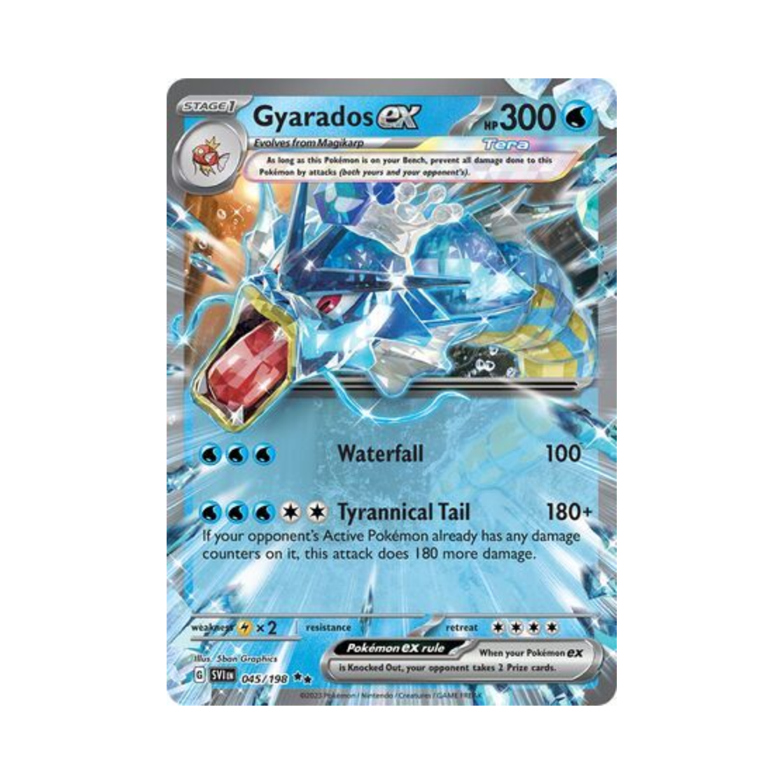 포켓몬 TCG 갸라도스 ex DR 스칼렛 & 바이올렛 (영문판)(Pokemon TCG Gyarados ex DR Scarlet & Violet (English Ver.)) - 1