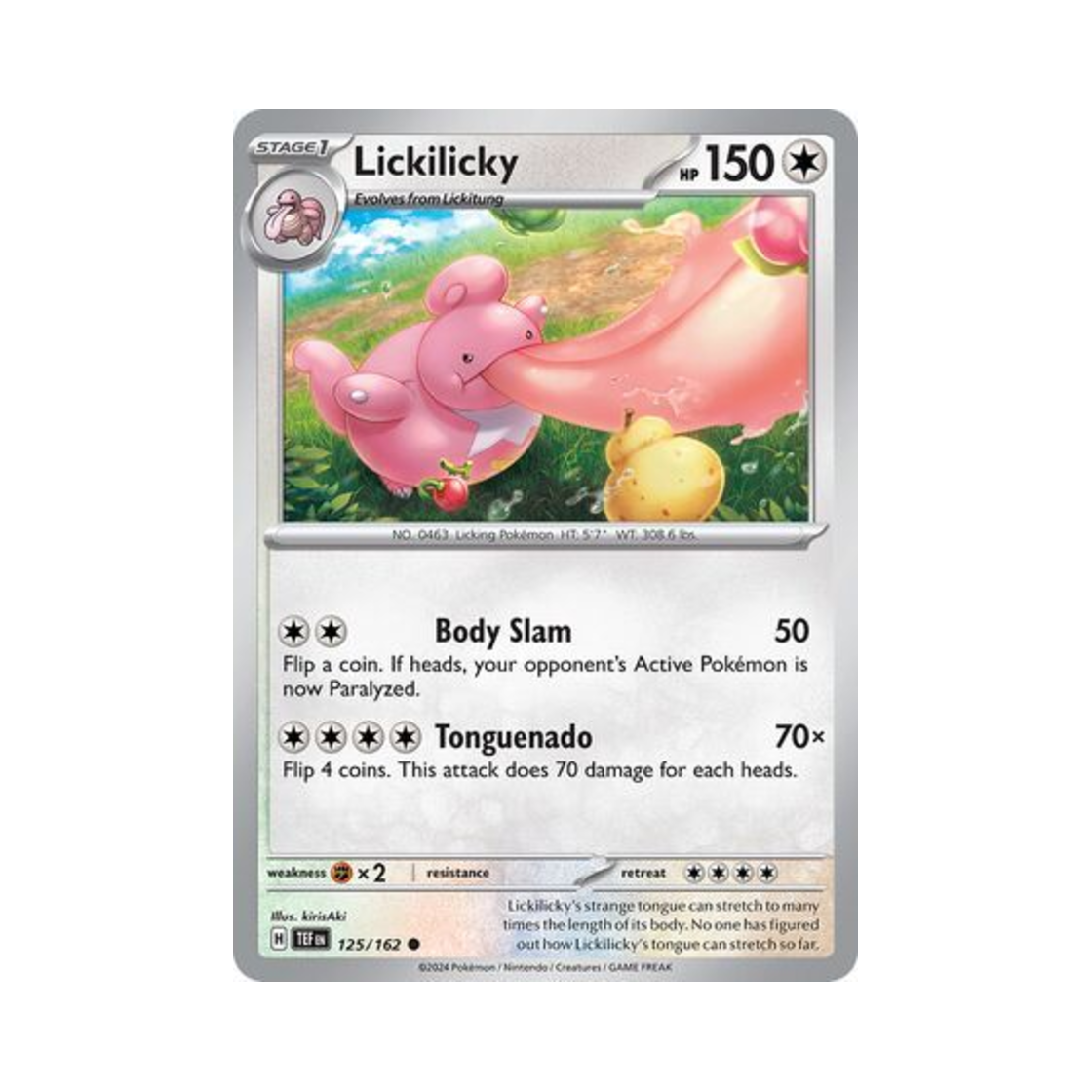 포켓몬 TCG 내룸벨트 C 템포럴 포시스 (영문판)(Pokemon TCG Lickilicky C Temporal Forces (English Ver.)) - 1