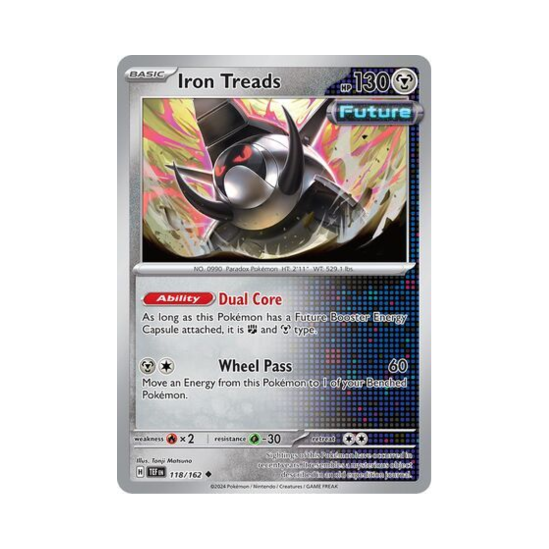 포켓몬 TCG 무쇠바퀴 U 템포럴 포시스 (영문판)(Pokemon TCG Iron Treads U Temporal Forces (English Ver.)) - 1