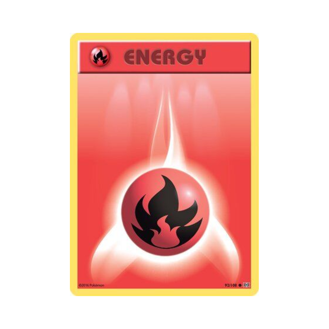 포켓몬 TCG 기본 불꽃 에너지 C 에볼루션즈 (영문판)(Pokemon TCG Fire Energy C Evolutions (English Ver.)) - 1