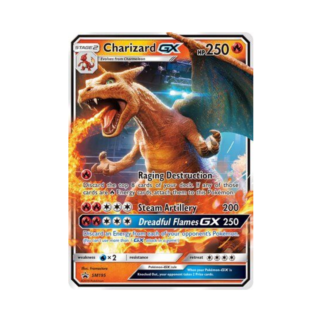 포켓몬 TCG 리자몽 GX 점보 P 썬 & 문 프로모카드 (영문판)(Pokemon TCG Charizard GX Jumbo P Sun & Moon Promos (English Ver.)) - 1