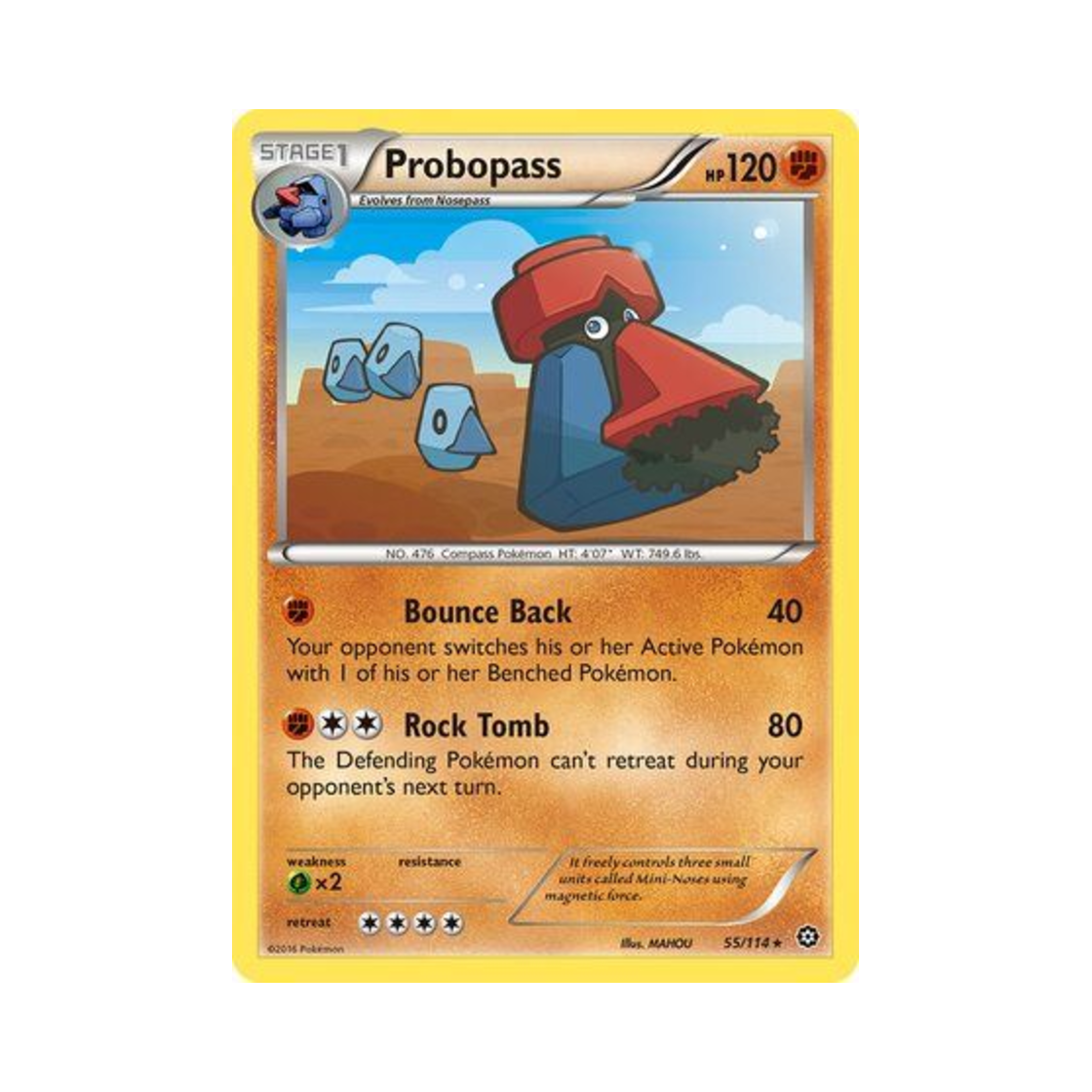 포켓몬 TCG 대코파스 R 스팀 시즈 (영문판)(Pokemon TCG Probopass R Steam Siege (English Ver.)) - 1