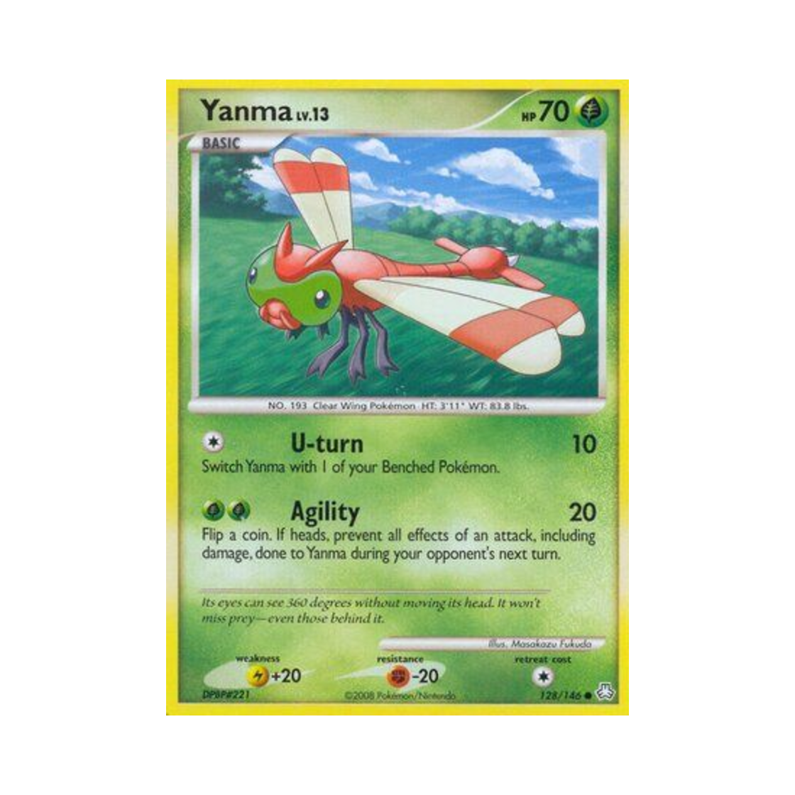 포켓몬 TCG 왕자리 C 레전드 어웨이크드 (영문판)(Pokemon TCG Yanma C Legends Awakened (English Ver.)) - 1