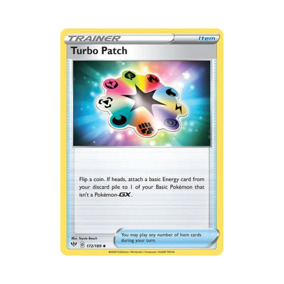 포켓몬 TCG 터보패치 U 다크니스 어블레이즈 (영문판)(Pokemon TCG Turbo Patch U Darkness Ablaze (English Ver.))