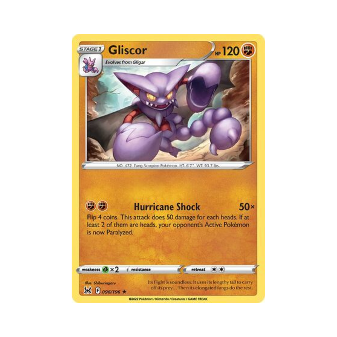 포켓몬 TCG 글라이온 R 로스트 오리진 (영문판)(Pokemon TCG Gliscor R Lost Origin (English Ver.)) - 1