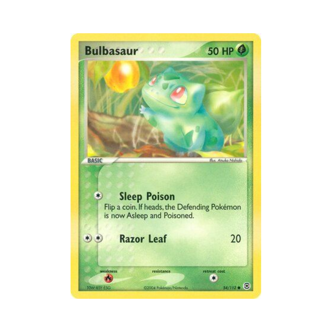 포켓몬 TCG 이상해씨 C EX 파이어레드 & 리프그린 (영문판)(Pokemon TCG Bulbasaur C EX FireRed & LeafGreen (English Ver.))