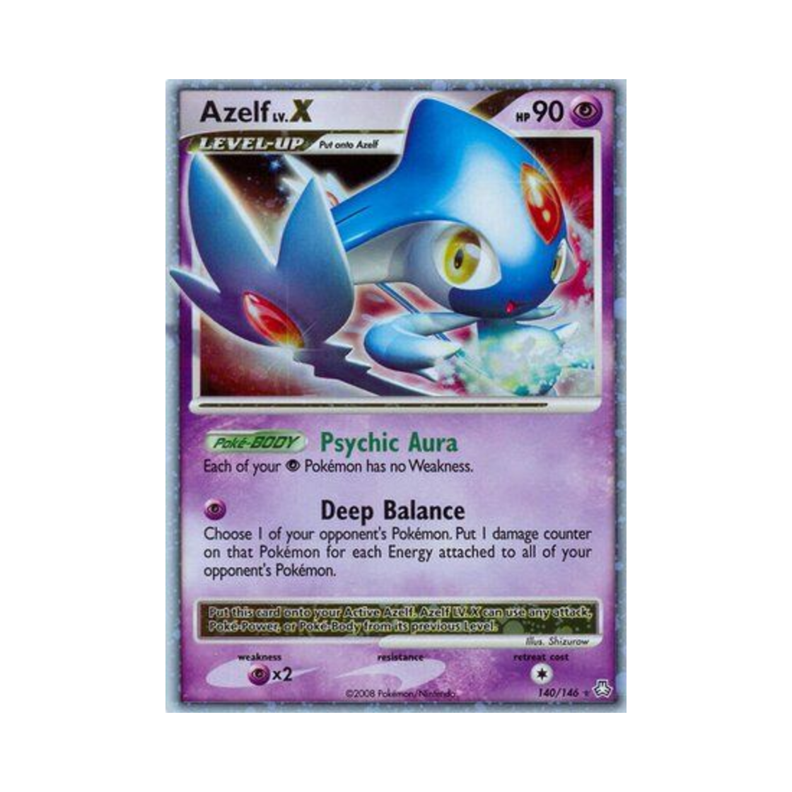 포켓몬 TCG 아그놈 LV.X RHL 레전드 어웨이크드 (영문판)(Pokemon TCG Azelf LV.X RHL Legends Awakened (English Ver.)) - 1