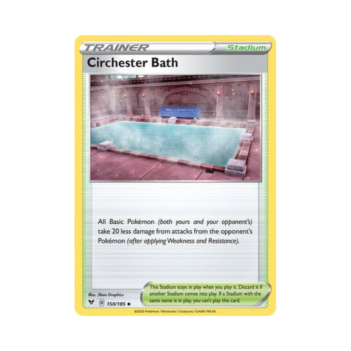 포켓몬 TCG 키르쿠스 온천 U 비비드 볼티지 (영문판)(Pokemon TCG Circhester Bath U Vivid Voltage (English Ver.)) - 1