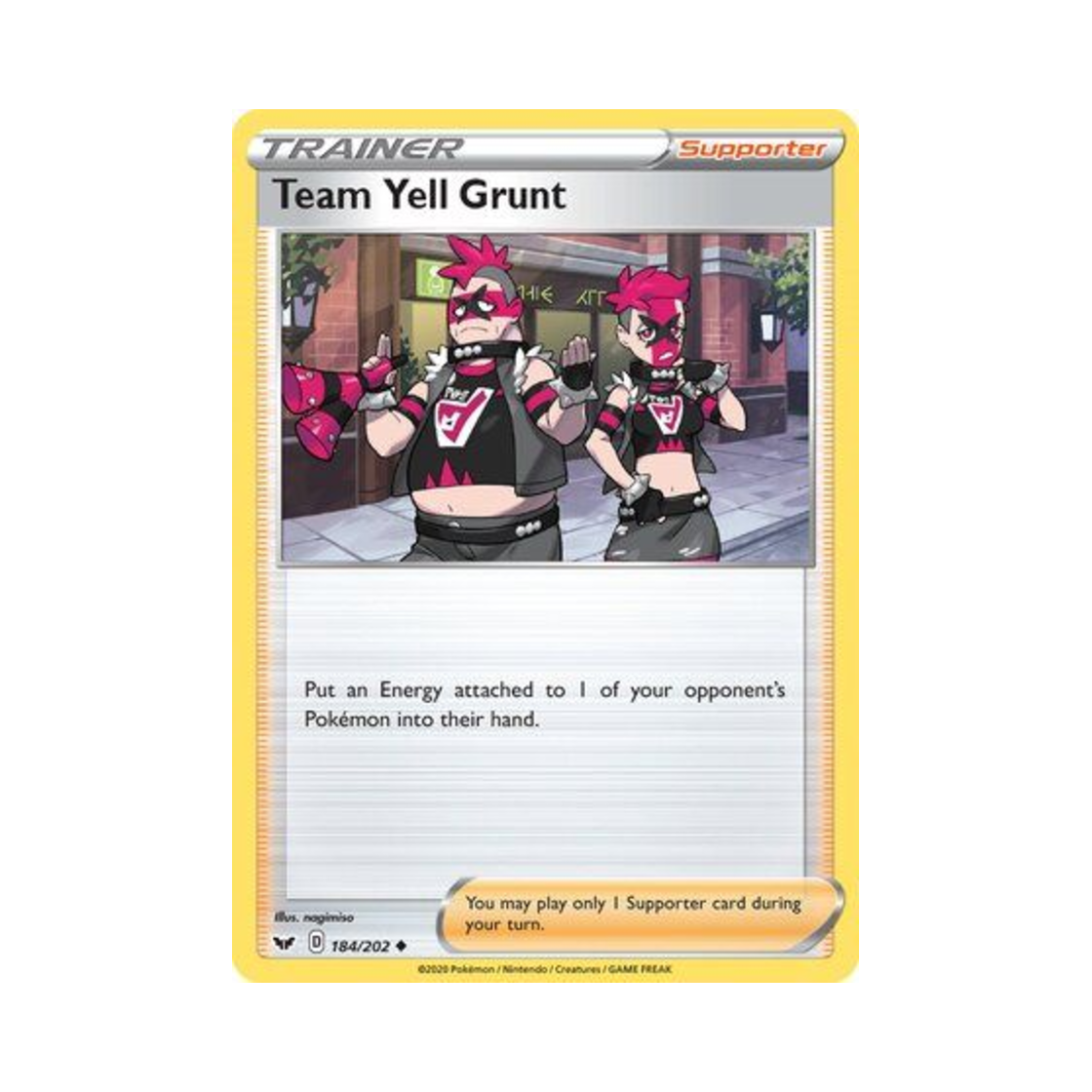 포켓몬 TCG 옐단의 조무래기 U 소드 & 실드 (영문판)(Pokemon TCG Team Yell Grunt U Sword & Shield (English Ver.)) - 1