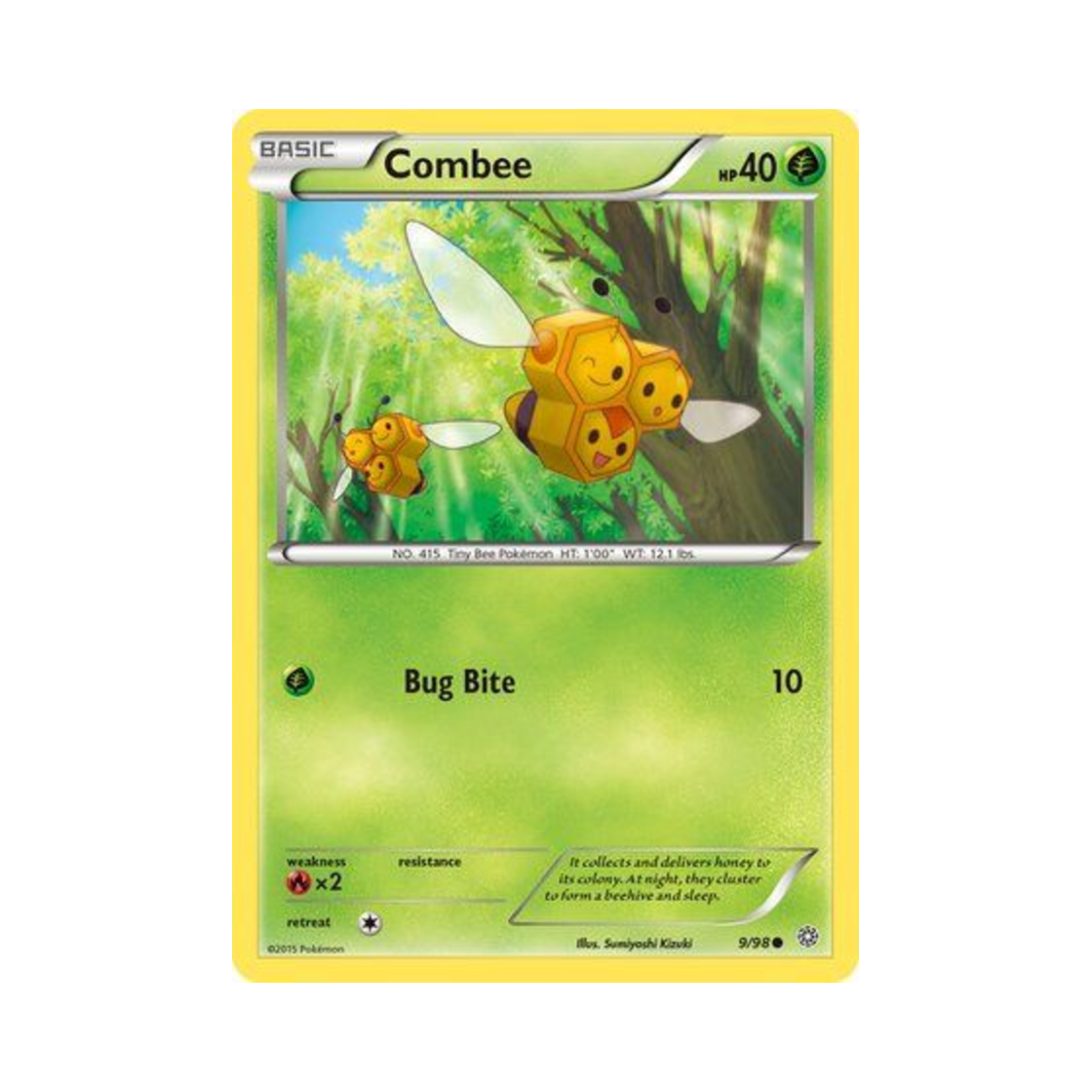 포켓몬 TCG 세꿀버리 C 에인션트 오리진스 (영문판)(Pokemon TCG Combee C Ancient Origins (English Ver.)) - 1