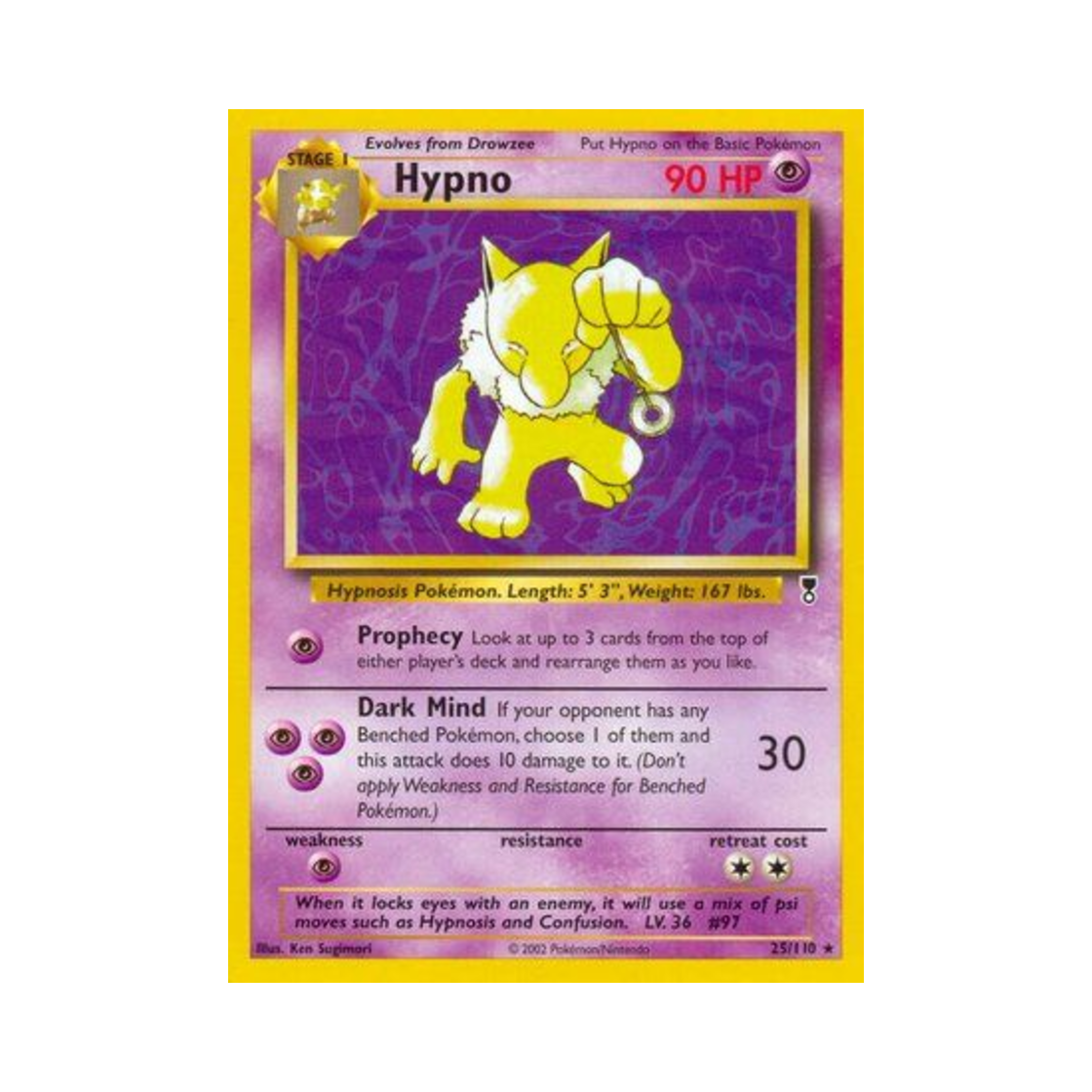 포켓몬 TCG 슬리퍼 R 레전더리 컬렉션 (영문판)(Pokemon TCG Hypno R Legendary Collection (English Ver.)) - 1