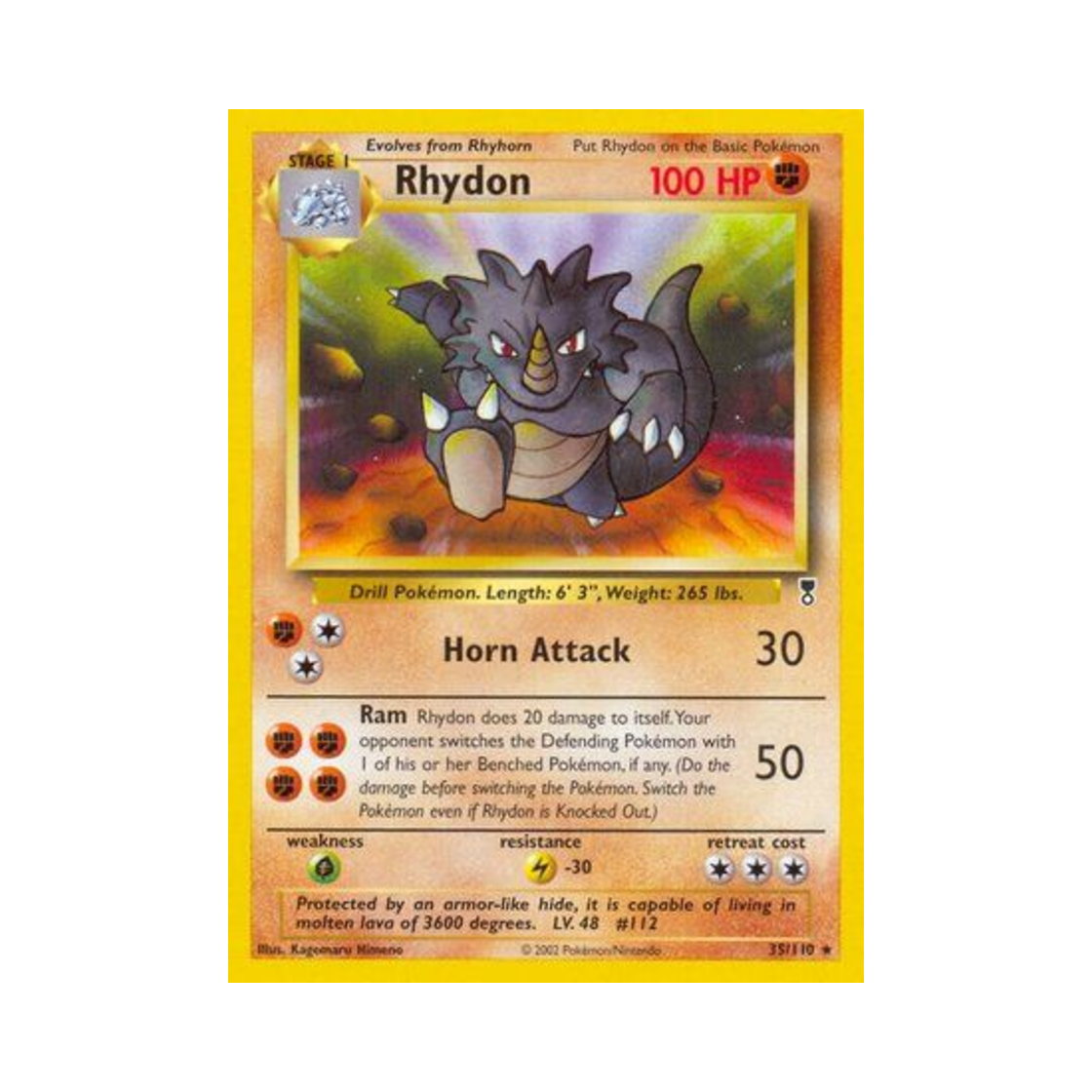 포켓몬 TCG 코뿌리 R 레전더리 컬렉션 (영문판)(Pokemon TCG Rhydon R Legendary Collection (English Ver.)) - 1
