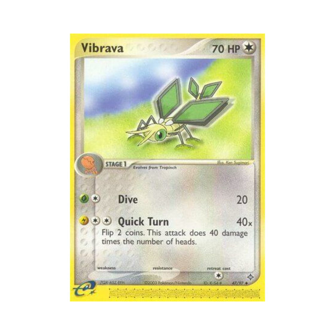 포켓몬 TCG 비브라바 U EX 드래곤 (영문판)(Pokemon TCG Vibrava U EX Dragon (English Ver.)) - 1