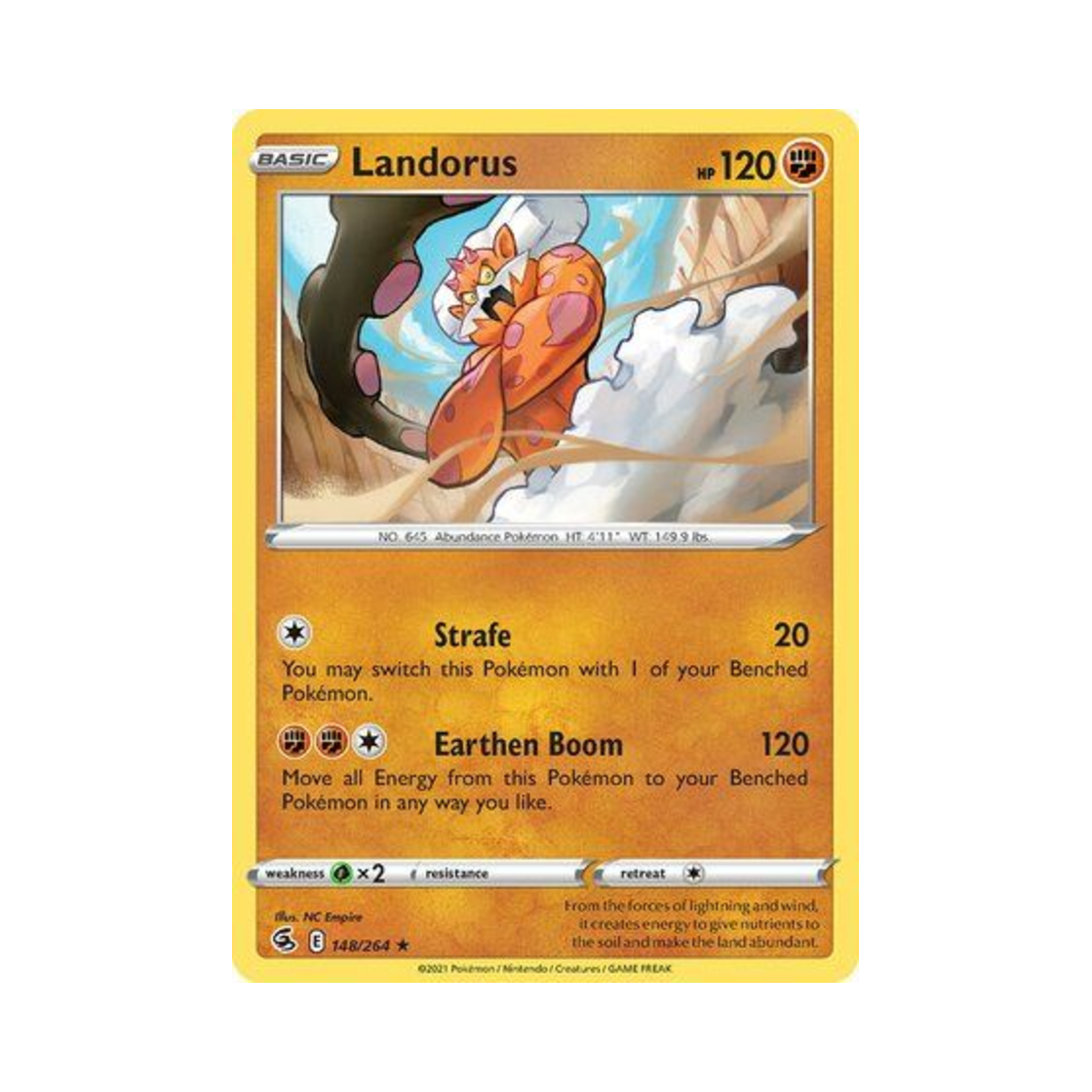 포켓몬 TCG 랜드로스 RH 퓨전 스트라이크 (영문판)(Pokemon TCG Landorus RH Fusion Strike (English Ver.)) - 1