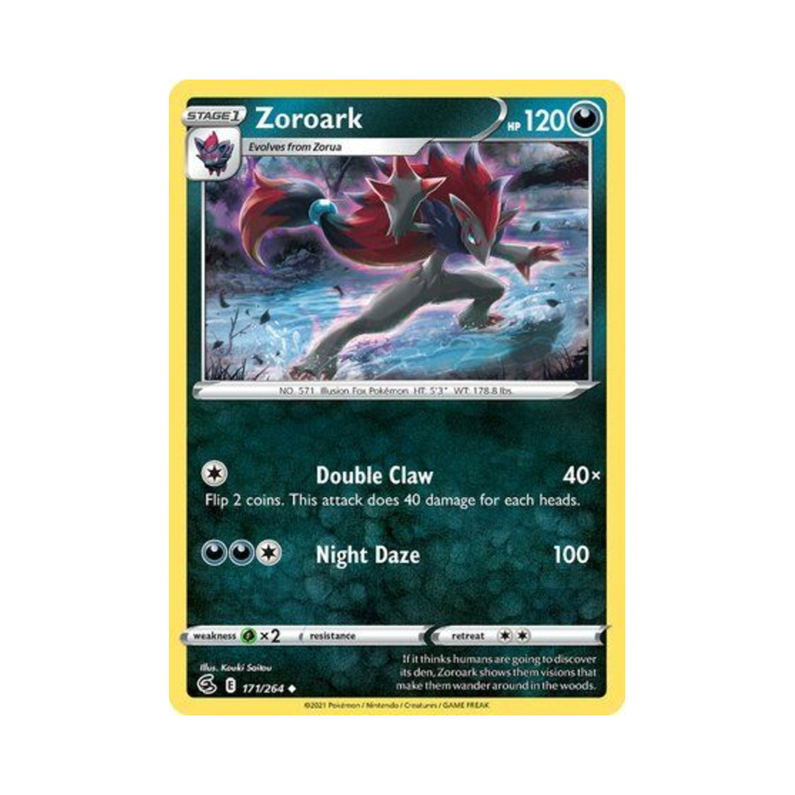 포켓몬 TCG 조로아크 U 퓨전 스트라이크 (영문판)(Pokemon TCG Zoroark U Fusion Strike (English Ver.)) - 1