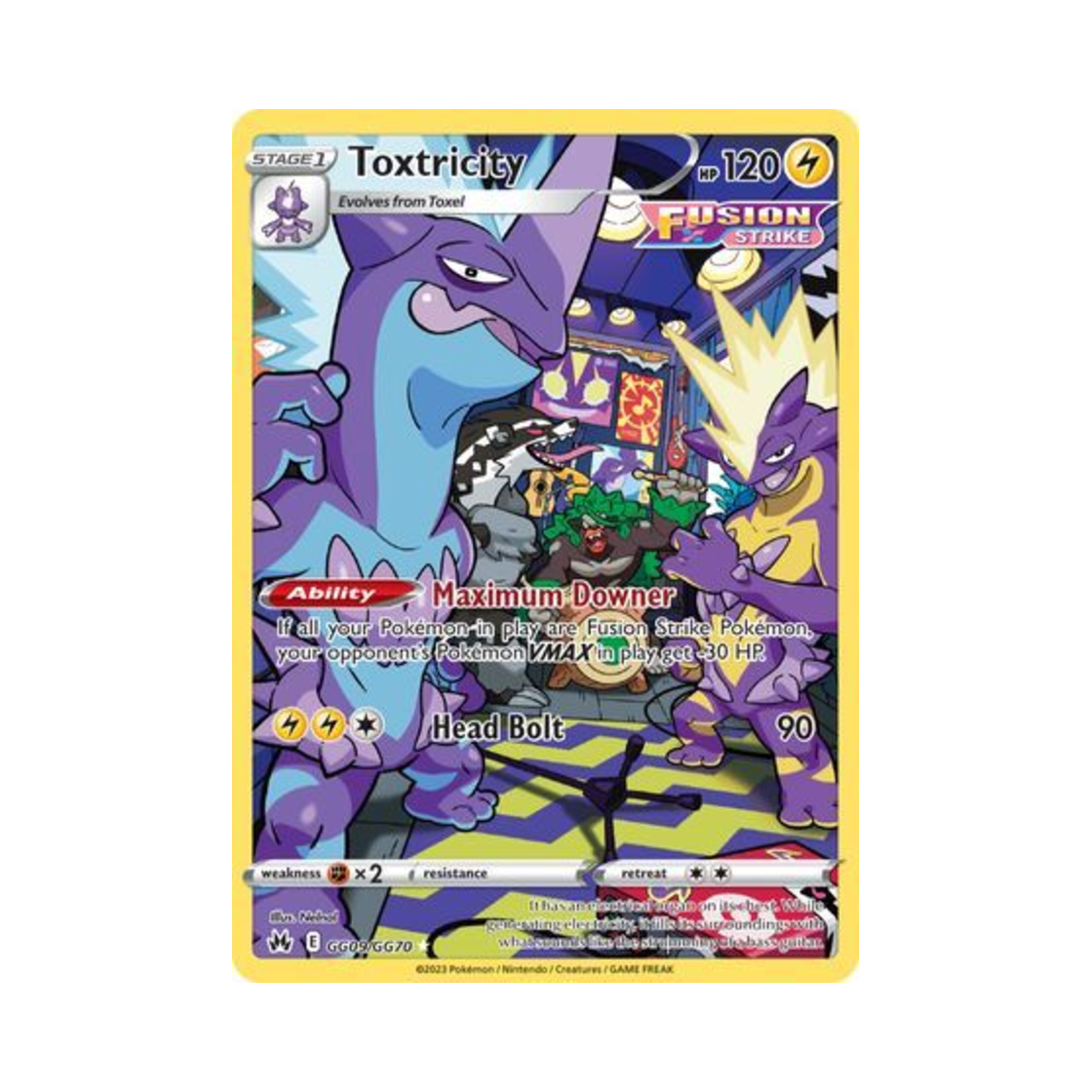 포켓몬 TCG 스트린더 R 크라운 제니스 (영문판)(Pokemon TCG Toxtricity R Crown Zenith (English Ver.)) - 1