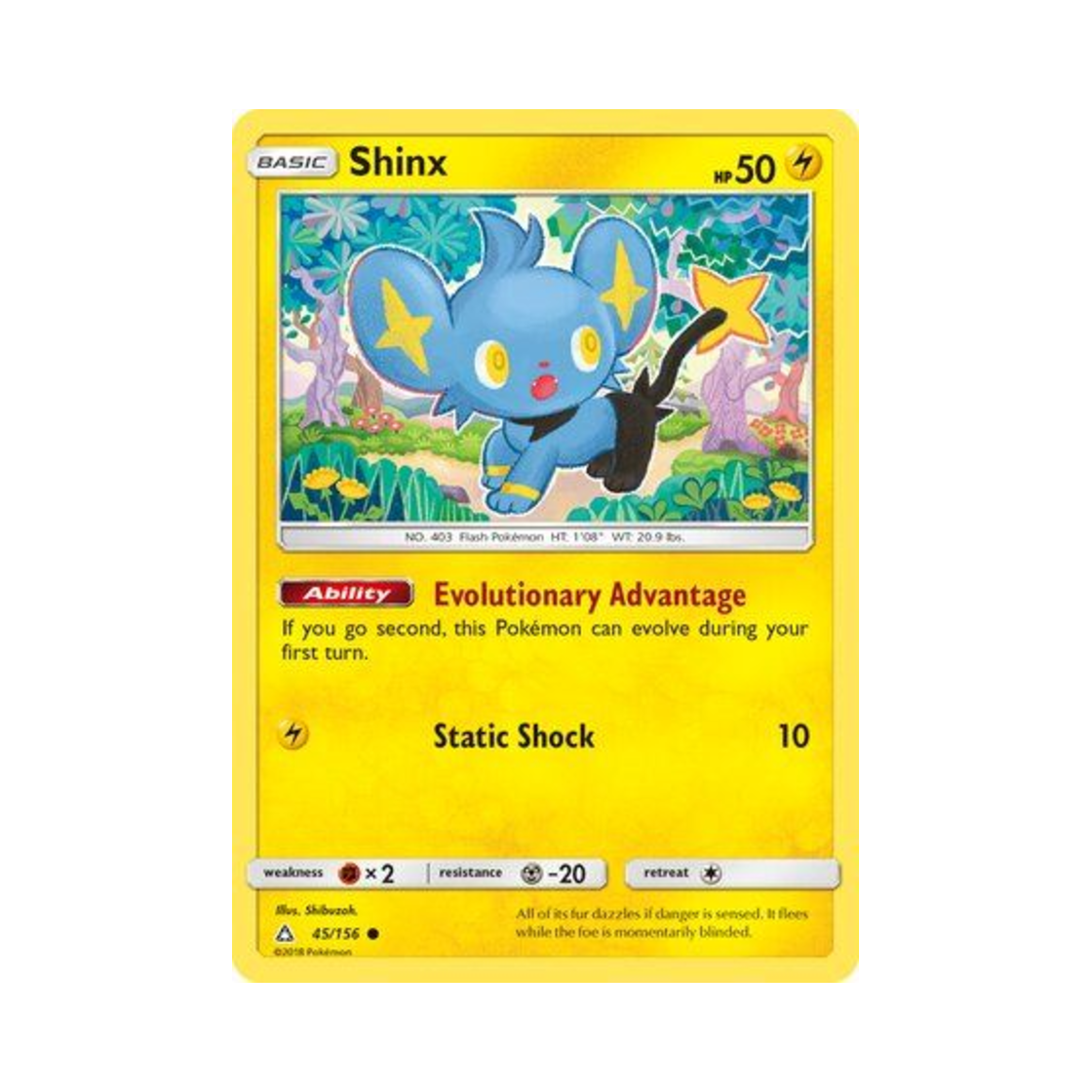 포켓몬 TCG 꼬링크 C 울트라 프리즘 (영문판)(Pokemon TCG Shinx C Ultra Prism (English Ver.)) - 1