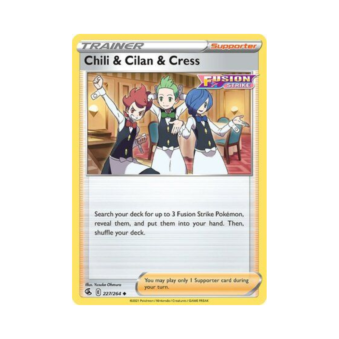 포켓몬 TCG 팟과 덴트와 콘 U 퓨전 스트라이크 (영문판)(Pokemon TCG Chili & Cilan & Cress U Fusion Strike (English Ver.)) - 1