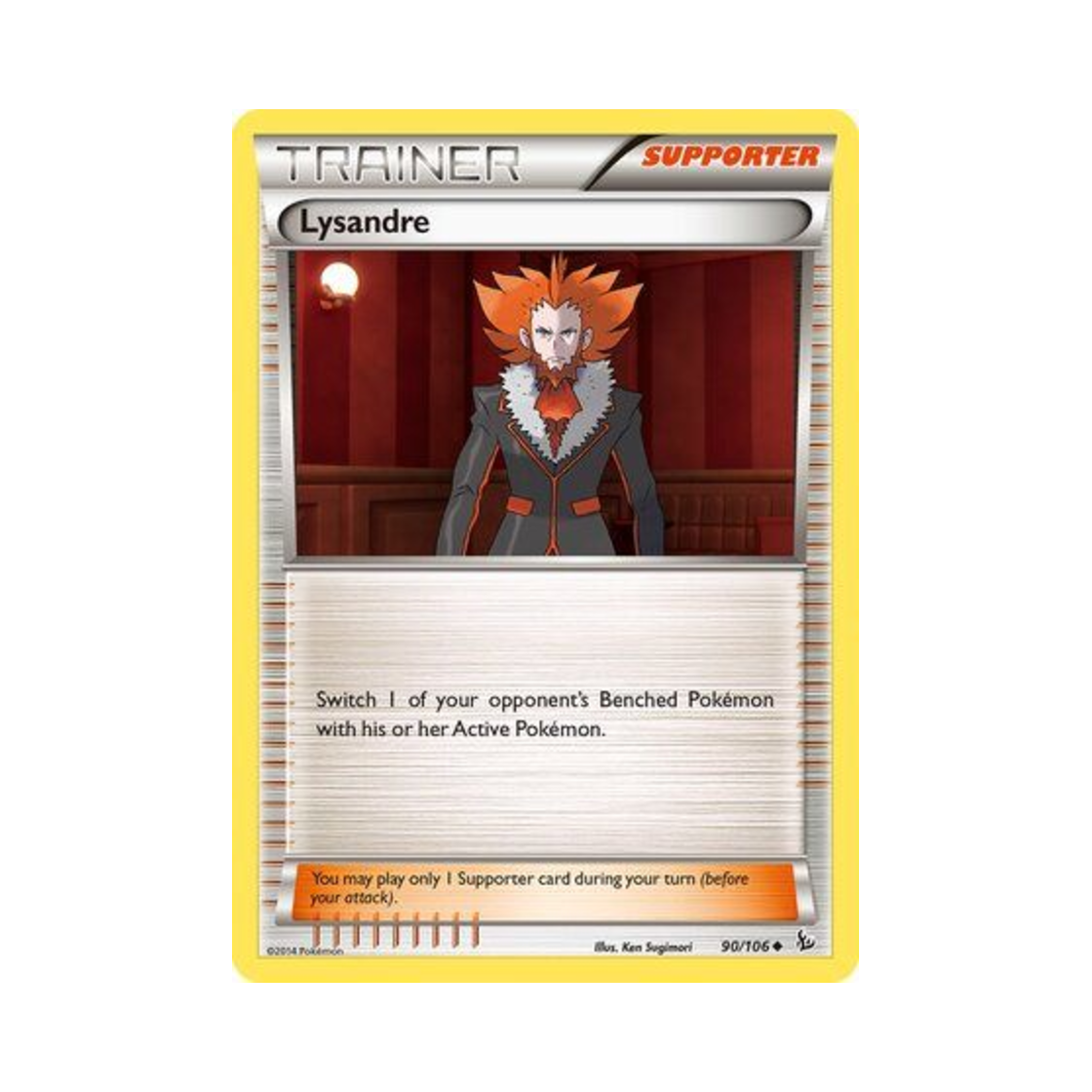 포켓몬 TCG 플라드리 U 플래시파이어 (영문판)(Pokemon TCG Lysandre U Flashfire (English Ver.)) - 1