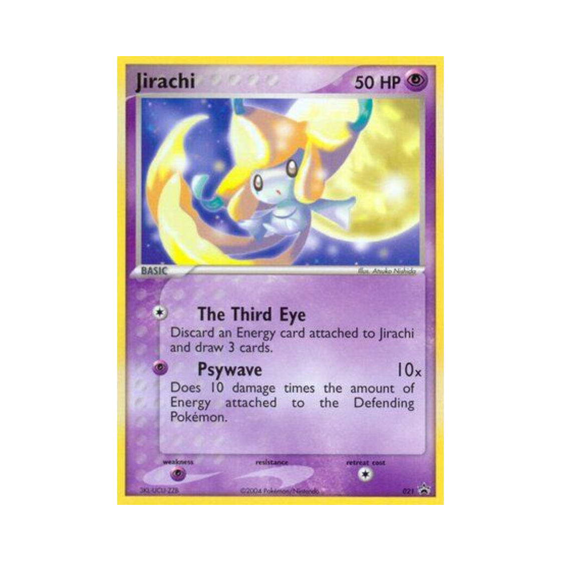 포켓몬 TCG 지라치 P 닌텐도 프로모카드 (영문판)(Pokemon TCG Jirachi P Nintendo Promos (English Ver.)) - 1