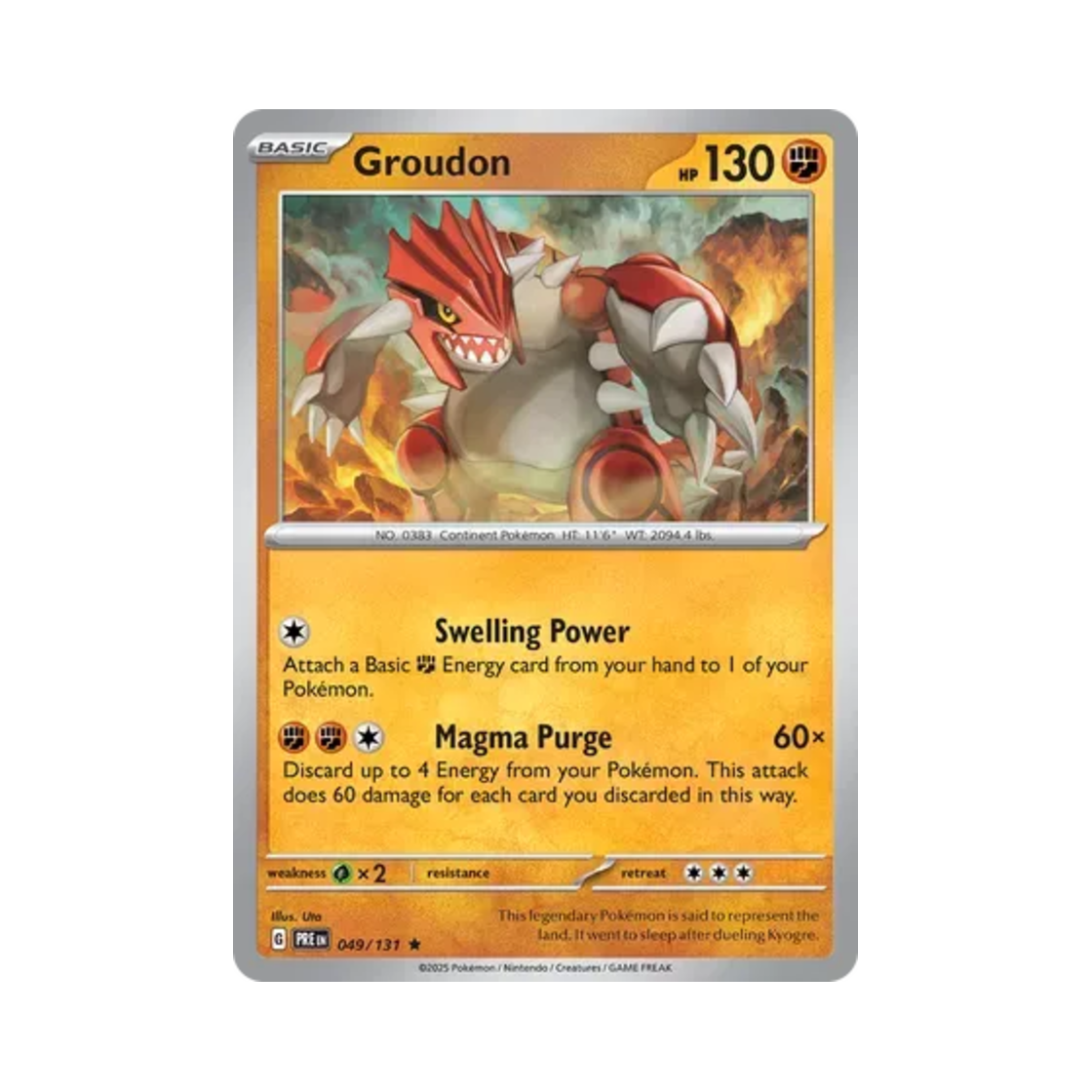 포켓몬 TCG 그란돈 R 프리즈매틱 에볼루션즈 (영문판)(Pokemon TCG Groudon R Prismatic Evolutions (English Ver.)) - 1