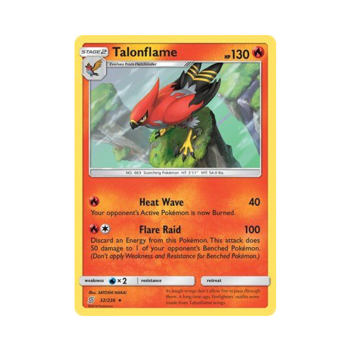 포켓몬 TCG 파이어로 R 유니파이드 마인즈 (영문판)(Pokemon TCG Talonflame R Unified Minds (English Ver.))