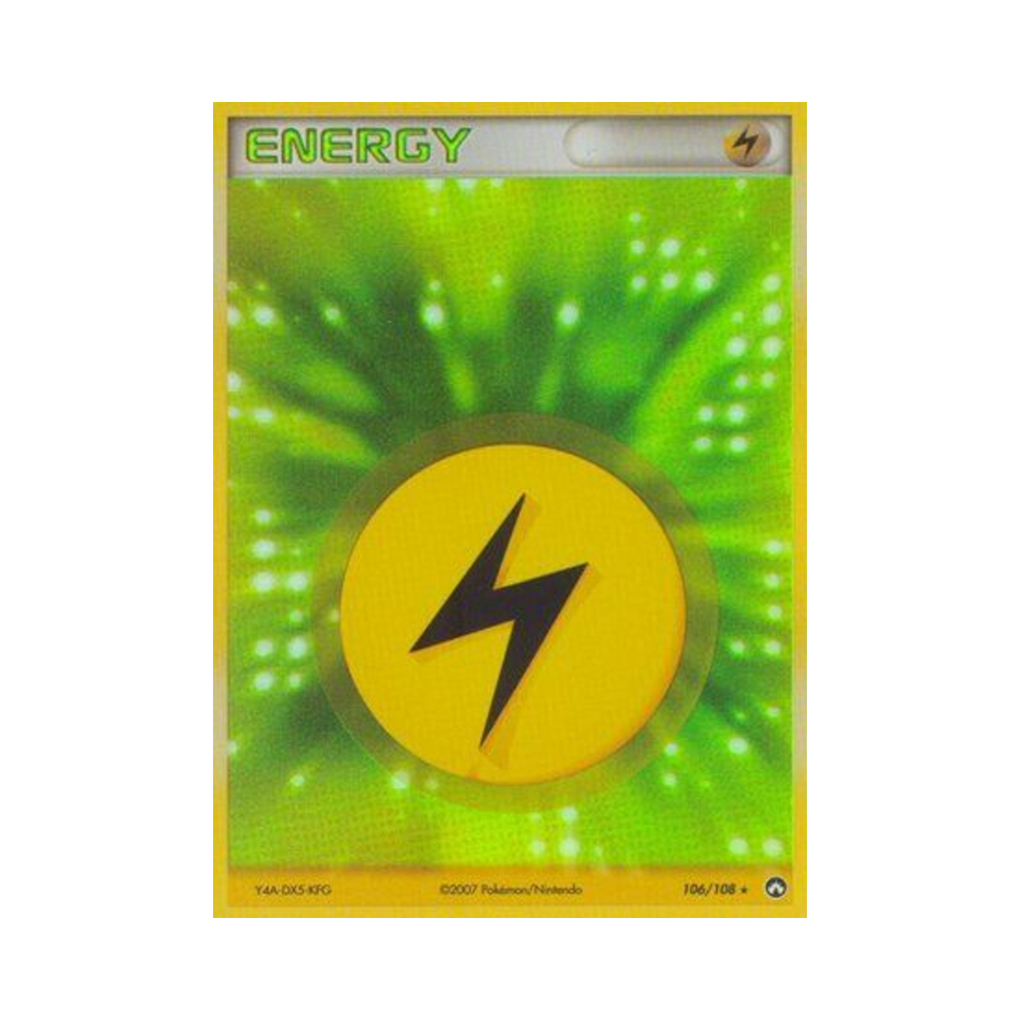 포켓몬 TCG 기본 번개 에너지 RH EX 파워 키퍼스(영문판)(Pokemon TCG Lightning Energy RH EX Power Keepers (English Ver.)) - 1