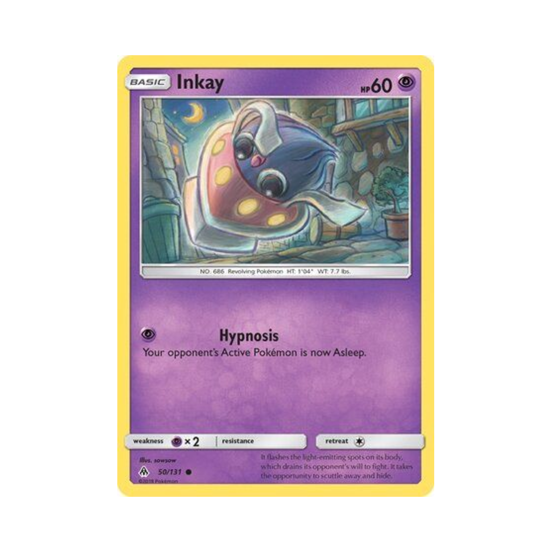포켓몬 TCG 오케이징 C 포비든 라이트 (영문판)(Pokemon TCG Inkay C Forbidden Light (English Ver.)) - 1