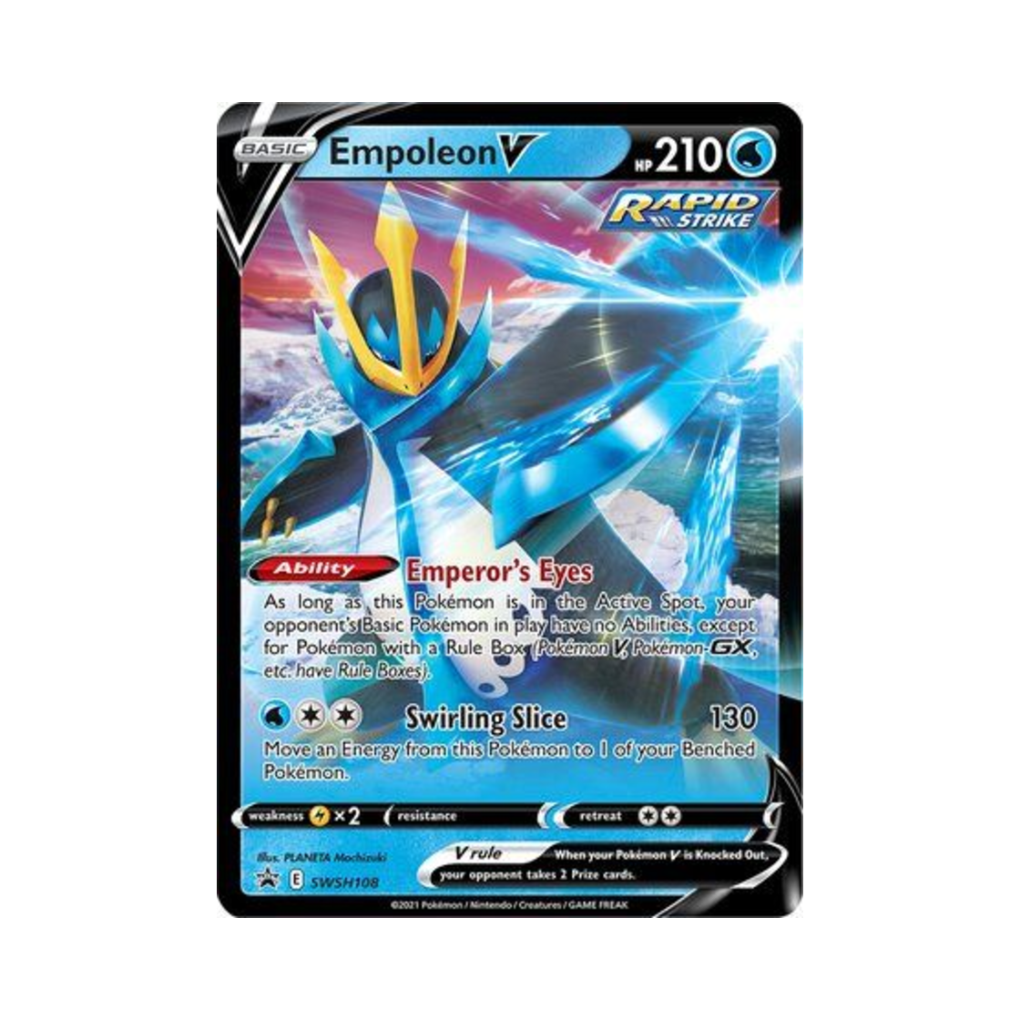 포켓몬 TCG 엠페르트 V P 소드 & 실드 프로모카드 (영문판)(Pokemon TCG Empoleon V P Sword & Shield Promos (English Ver.)) - 1