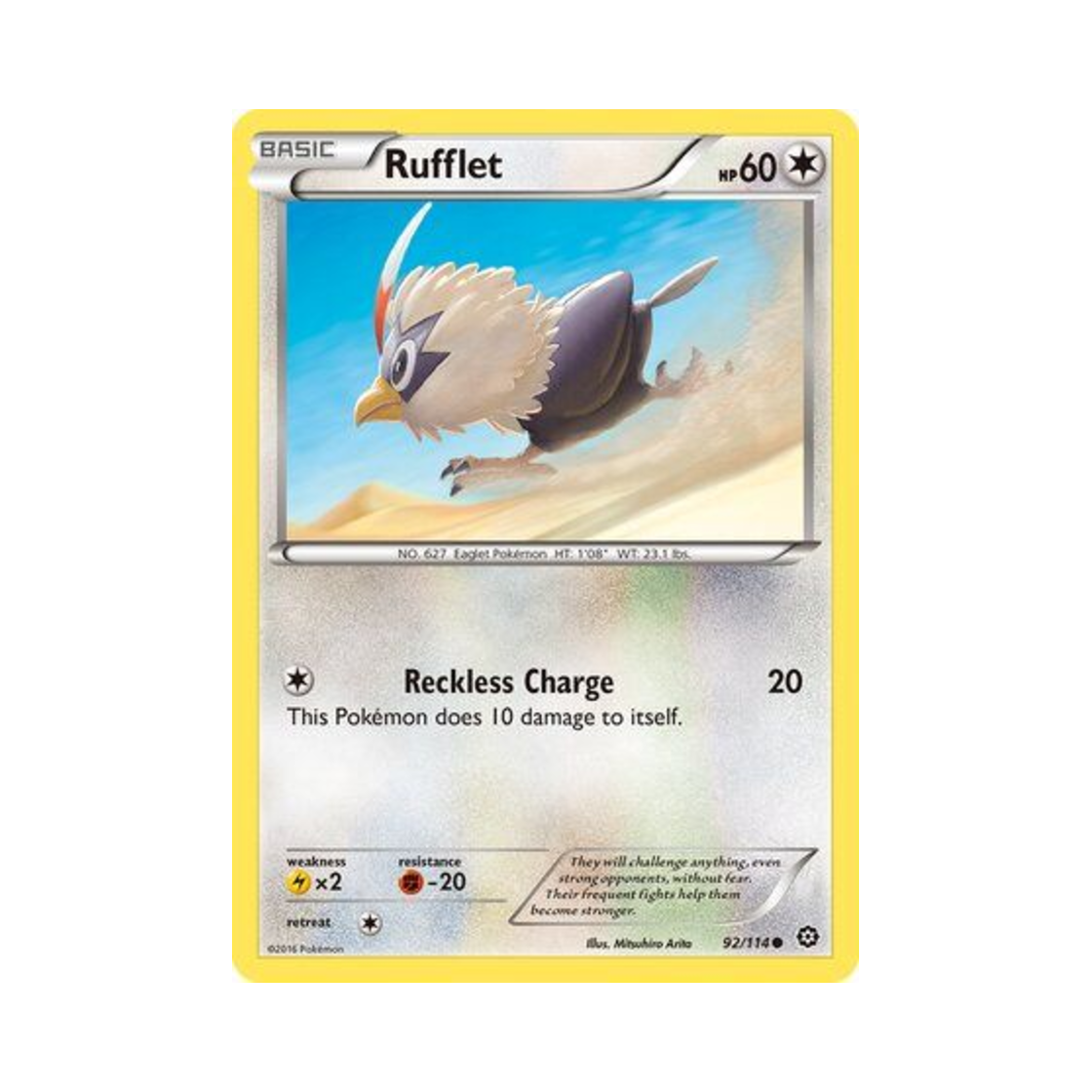 포켓몬 TCG 수리둥보 C 스팀 시즈 (영문판)(Pokemon TCG Rufflet C Steam Siege (English Ver.))
