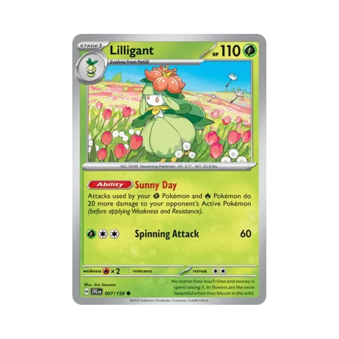 포켓몬 TCG 드레디어 C 저니 투게더 (영문판)(Pokemon TCG Lilligant C Journey Together (English Ver.)) - 1